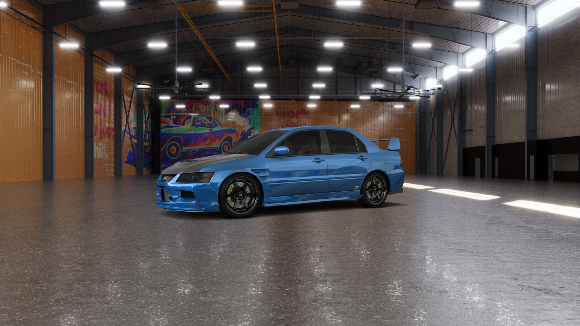 Mitsubishi Lancer Evo IX 4 Door Saloon 2005 tuning