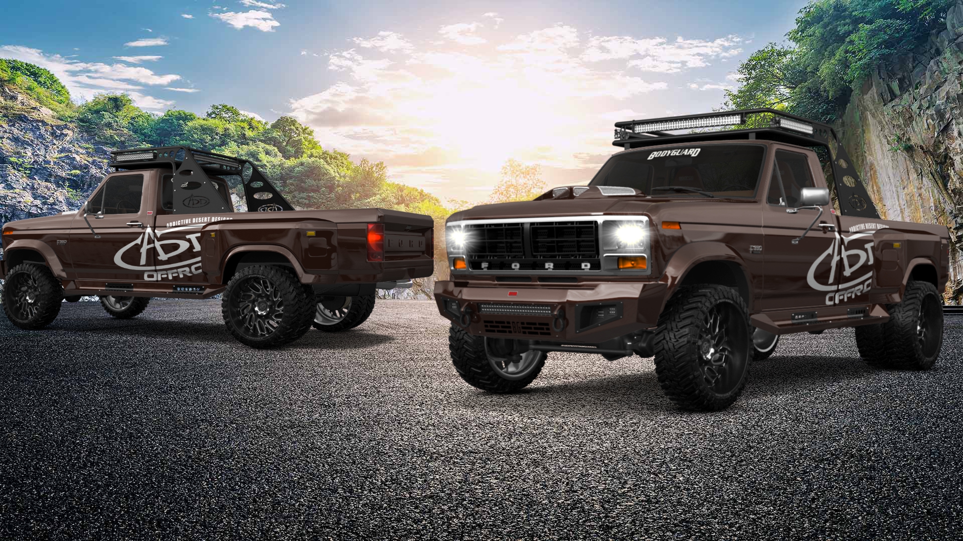 Ford F-350 Dually Regular Cab 2 Door pickup truck 1980 tuning