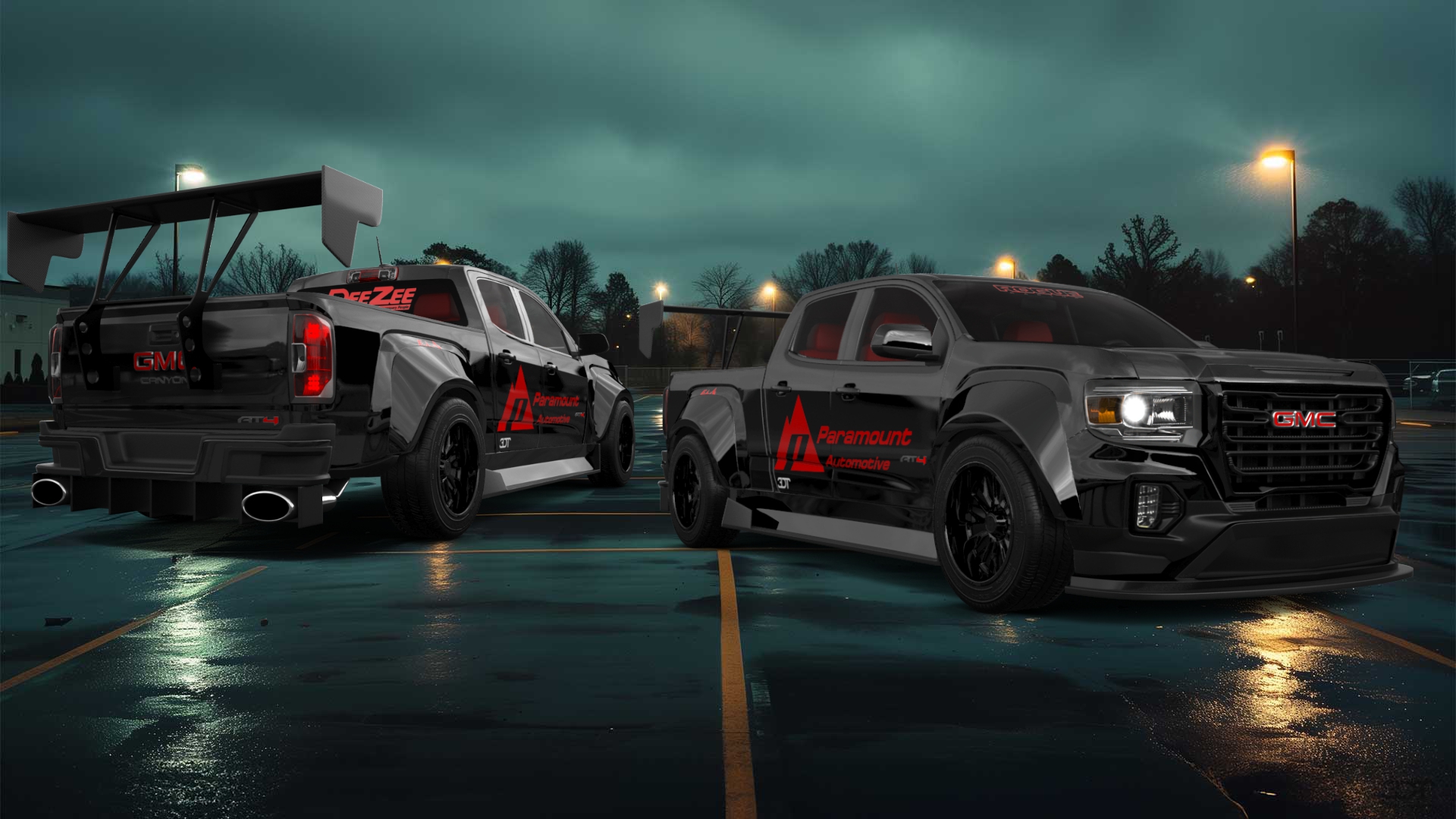 GMC Canyon Crew Cab 4 Door pickup truck 2021