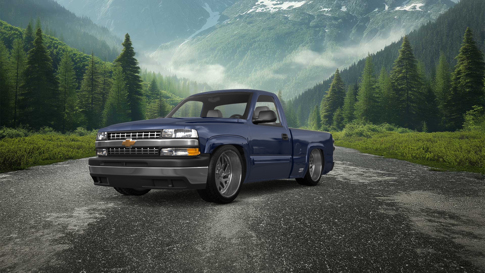 Chevrolet Silverado 1500 6.5 ft box 2 Door pickup truck 1999 tuning