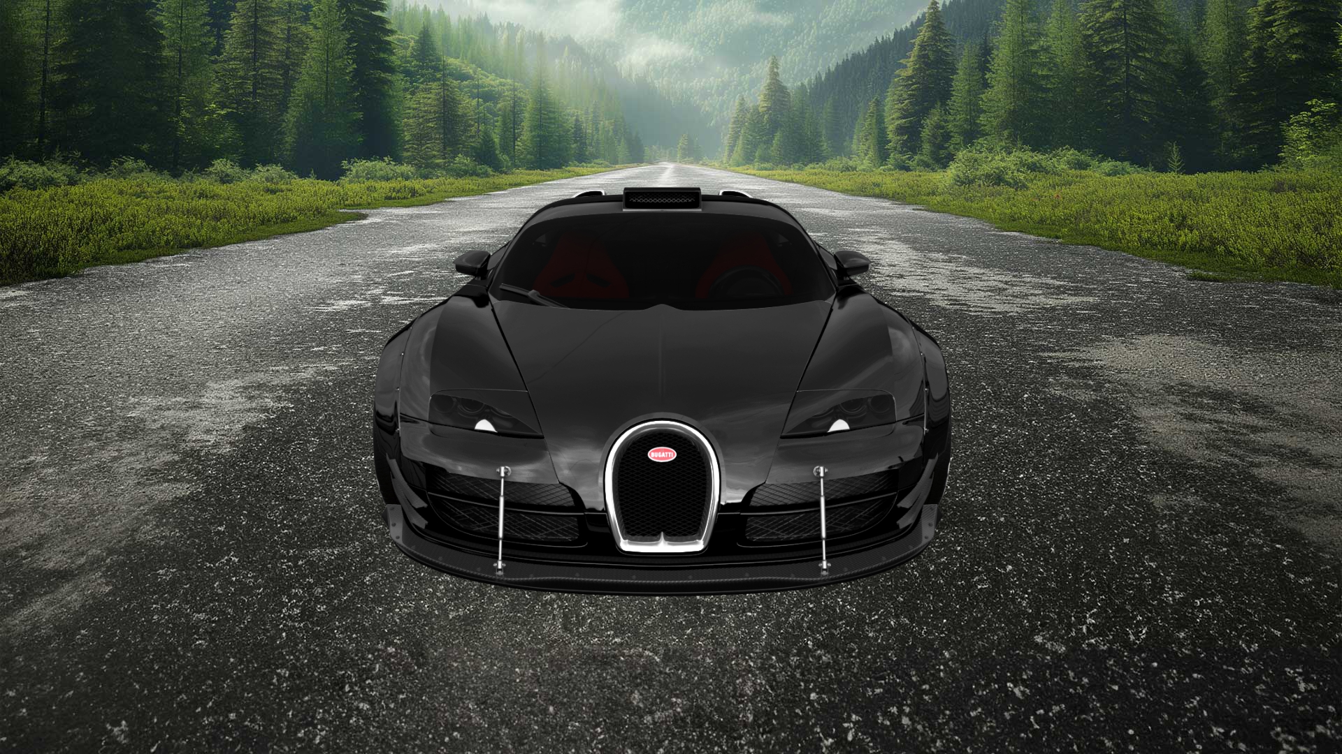 Bugatti Veyron 2 Door Coupe 2005 tuning