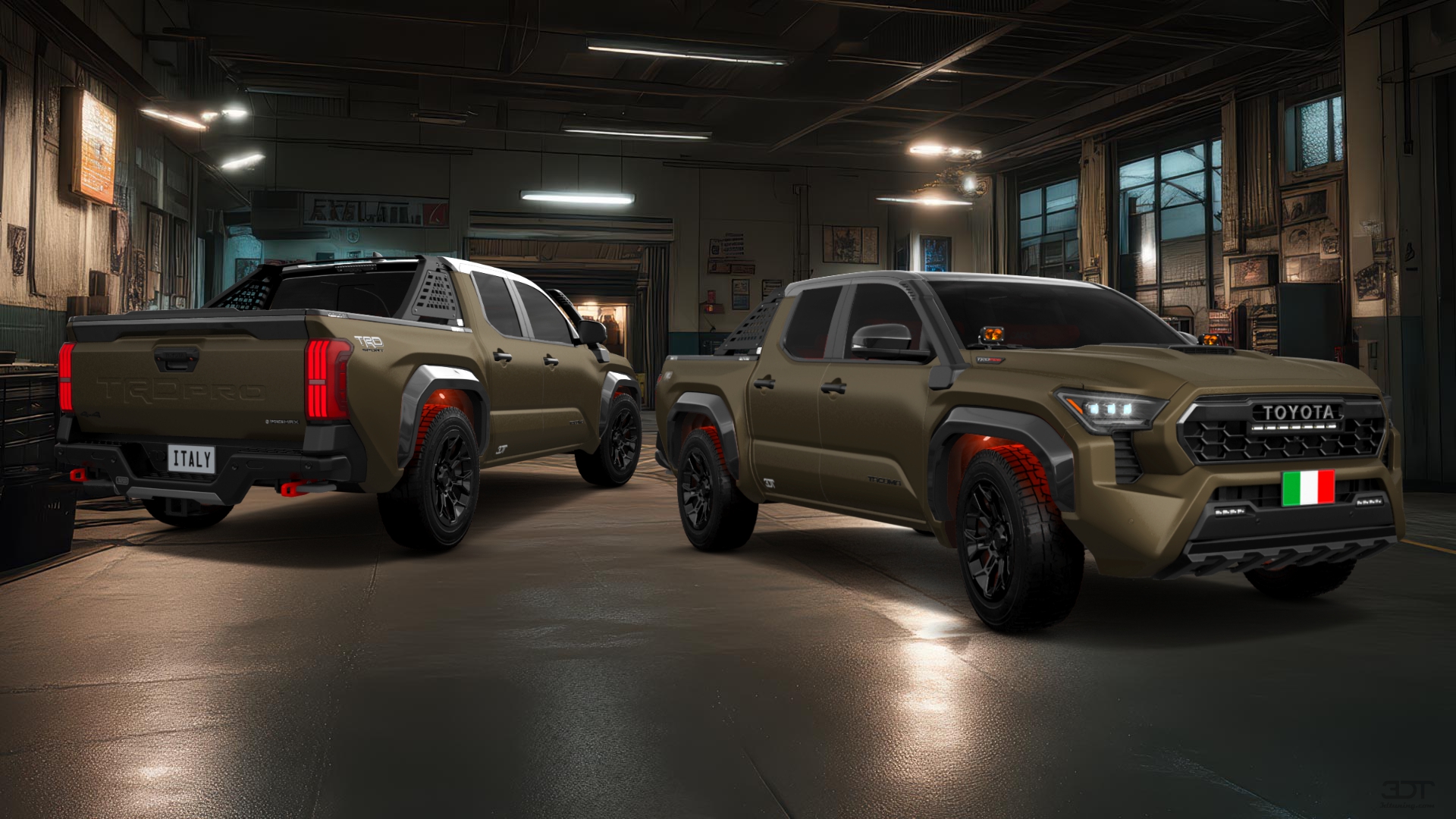 Toyota Tacoma Crew Cab 4 Door pickup truck 2024 tuning