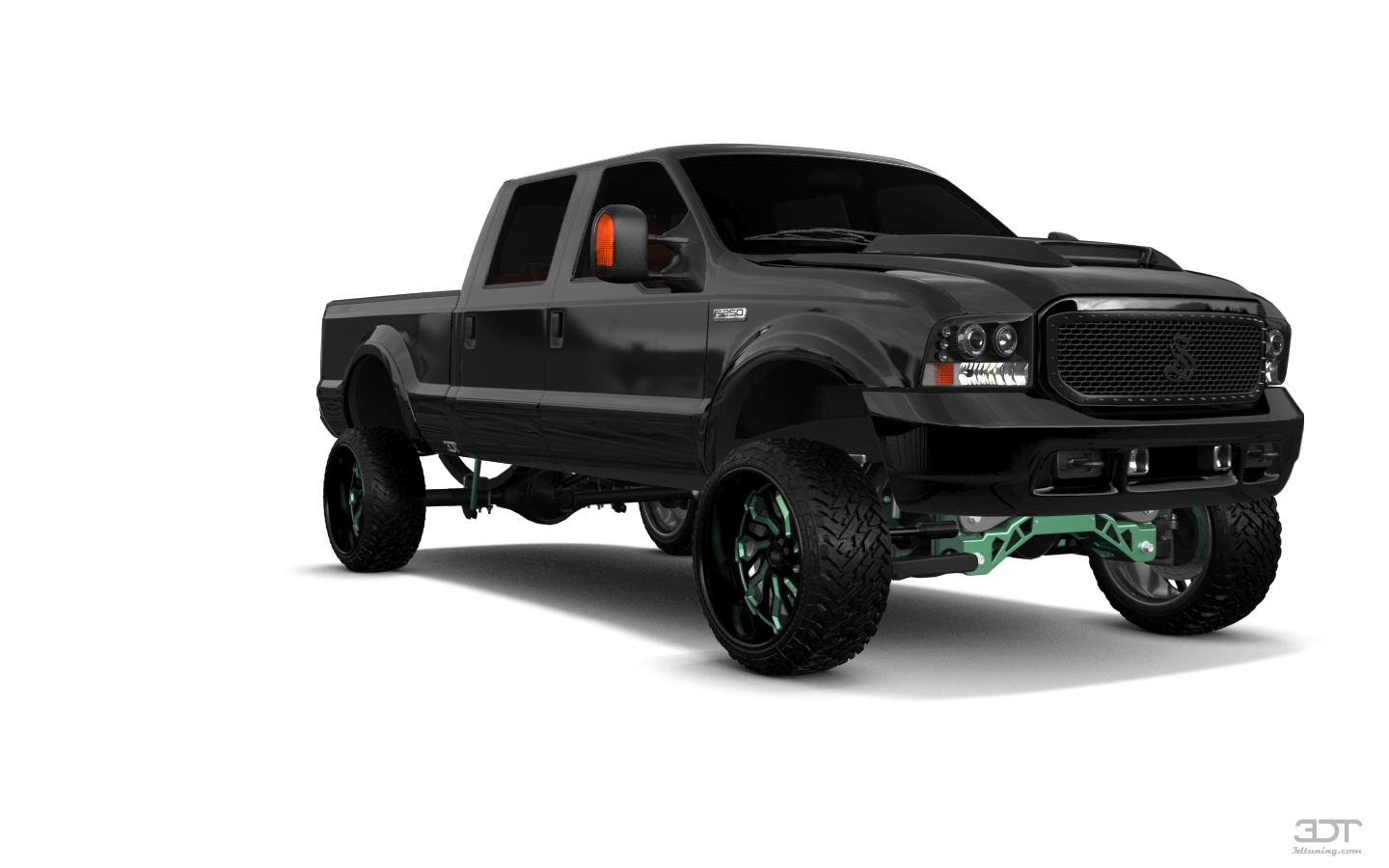 Ford F-250 Crew Cab 4 Door pickup truck 1999