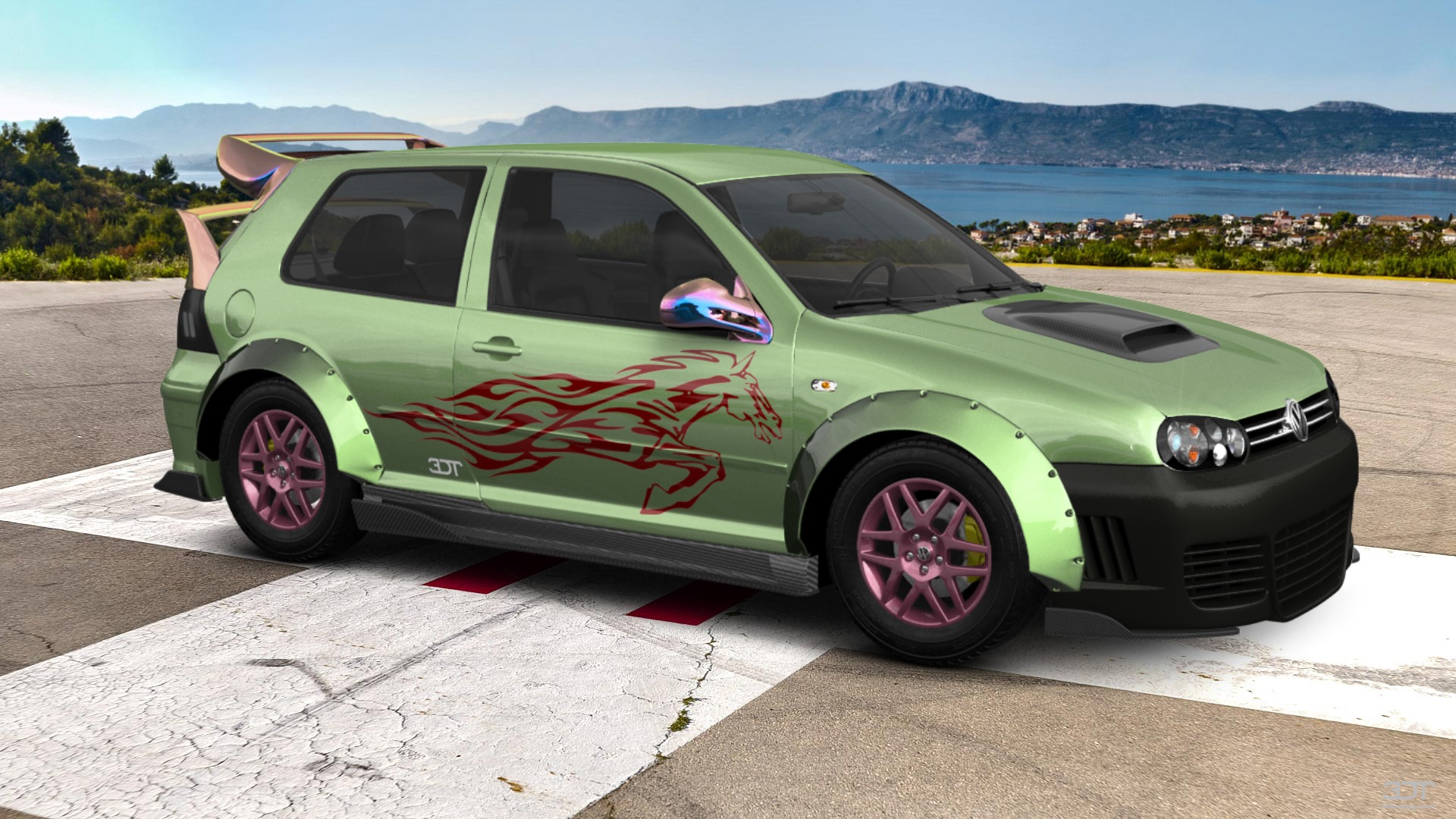 Volkswagen Golf 4 (mk4) 3 Door Hatchback 1997 tuning