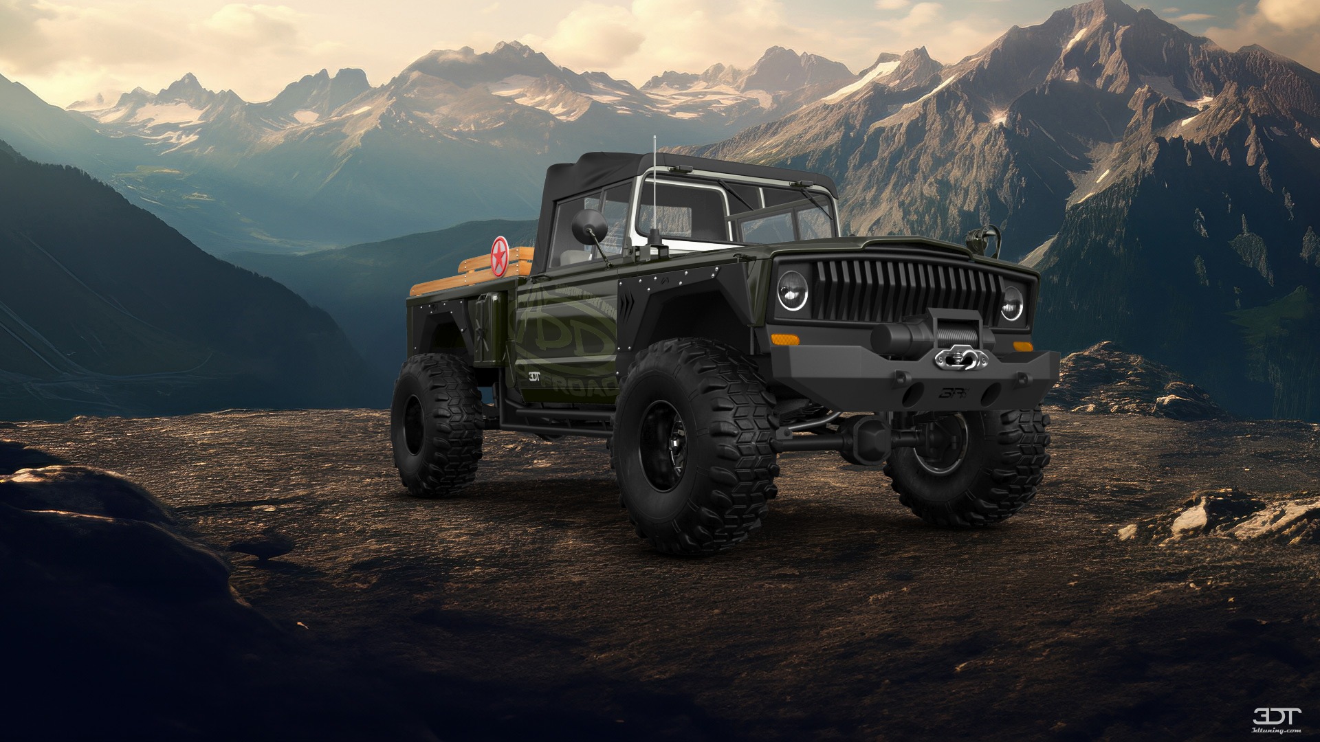 Jeep Kaiser M715 2 Door pickup truck 1968
