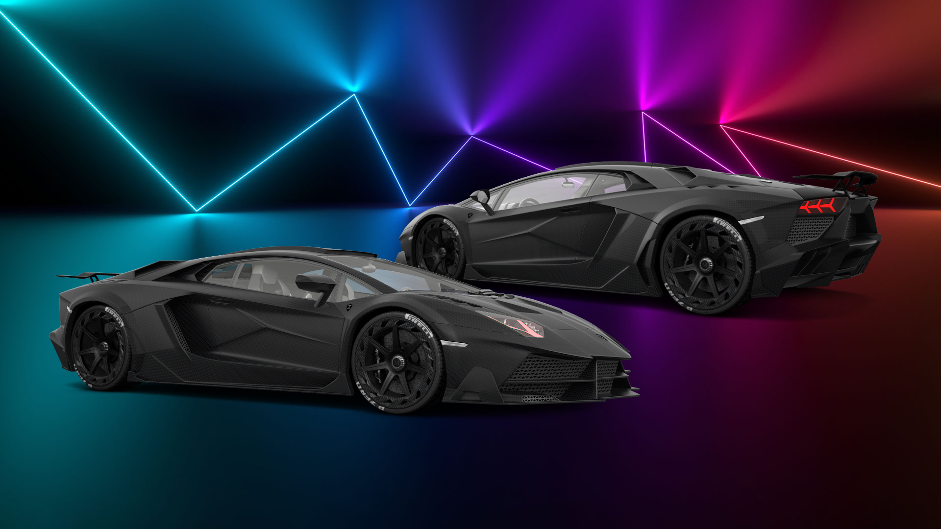 Lamborghini Aventador 2 Door Coupe 2012 tuning