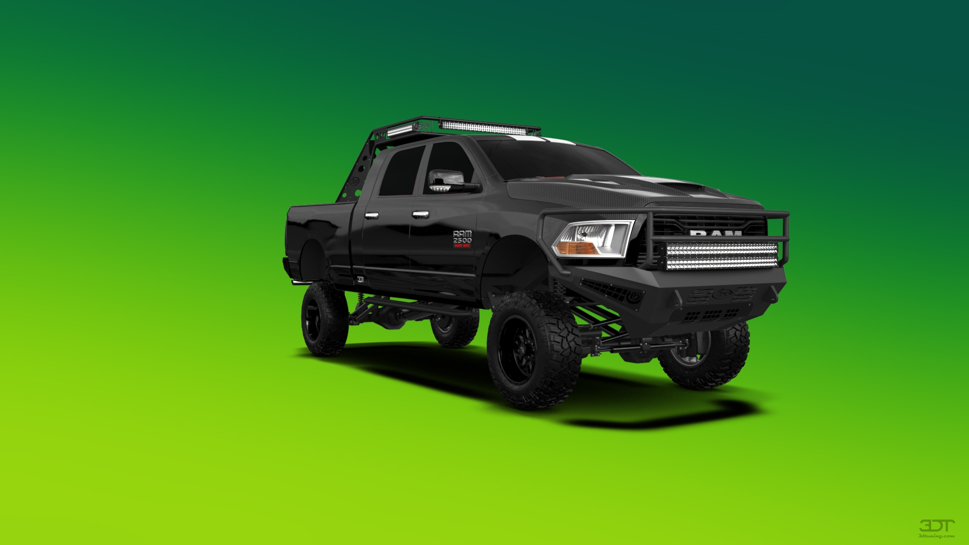 Dodge Ram 2500 Mega Cab 6.4 ft box 4 Door pickup truck 2010