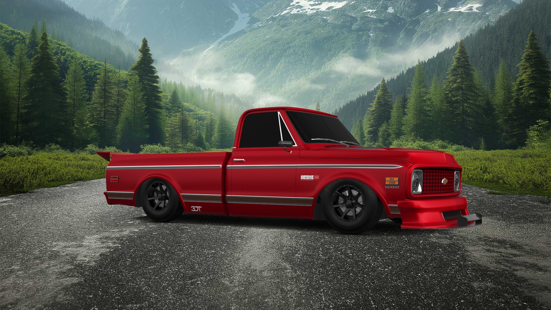 Chevrolet C-10 Cheyenne 2 Door pickup truck 1972