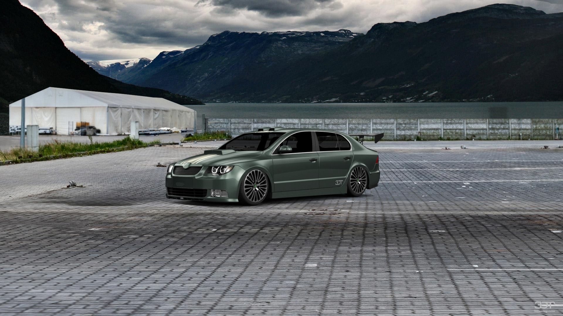 Skoda Superb Sedan 2009 tuning