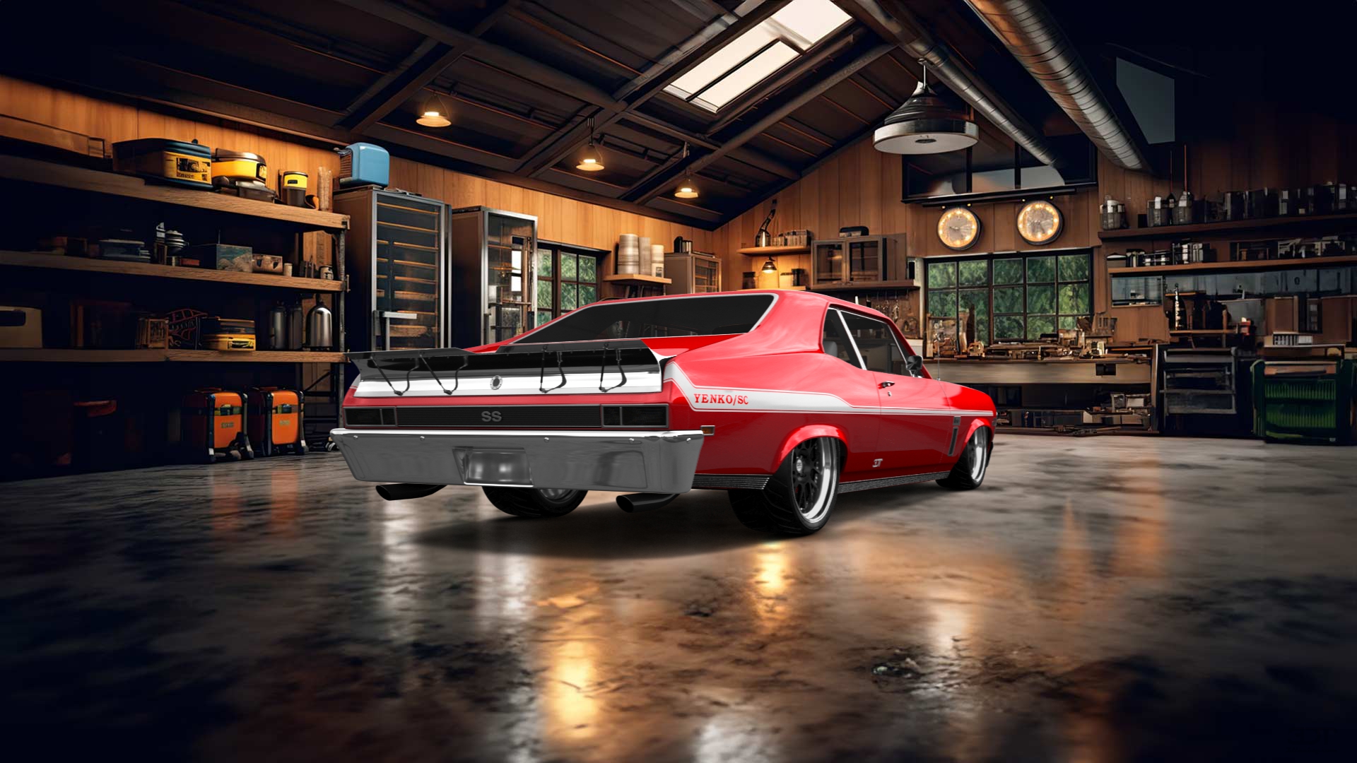 Chevrolet Chevy II Nova 2 Door Coupe 1968