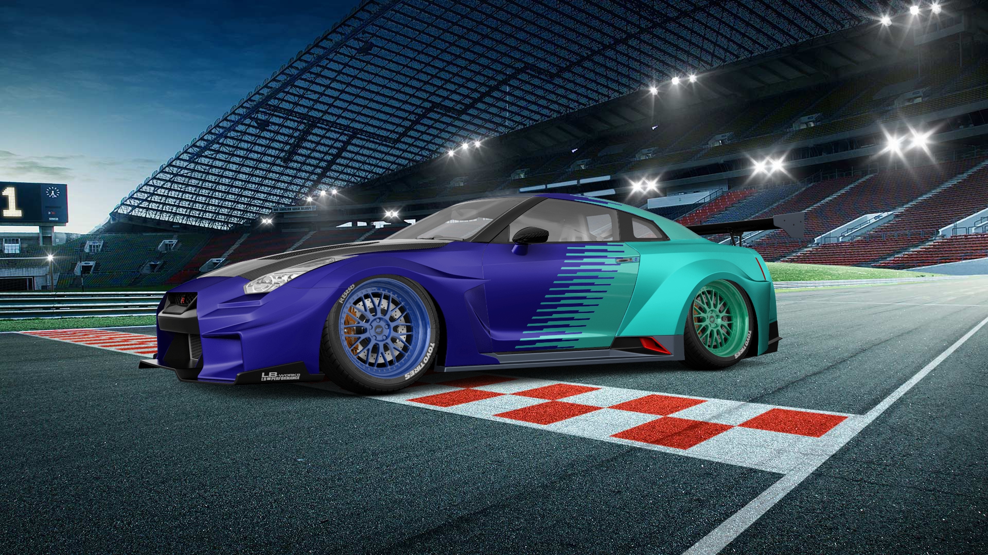 Nissan GT-R 2 Door Coupe 2010 tuning