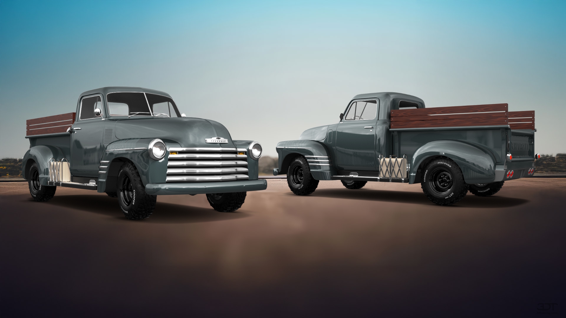 Chevrolet 3100 2 Door pickup truck 1950 tuning