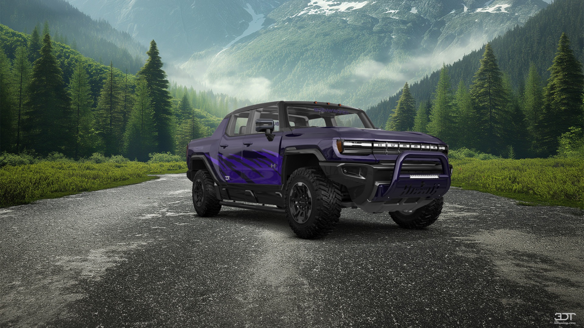 GMC Hummer EV 4 Door pickup truck 2021 tuning