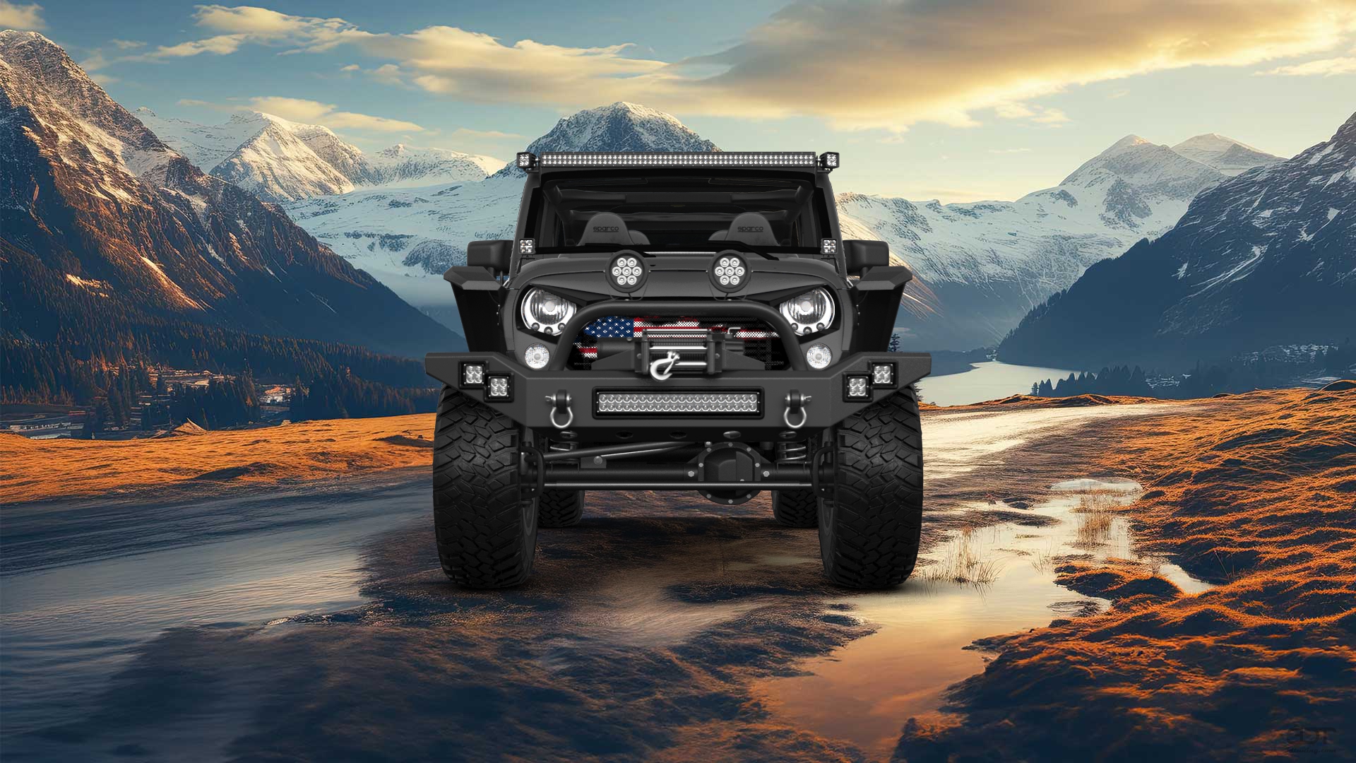 Jeep Wrangler Unlimited JK Rubicon Recon 4 Door SUV 2017
