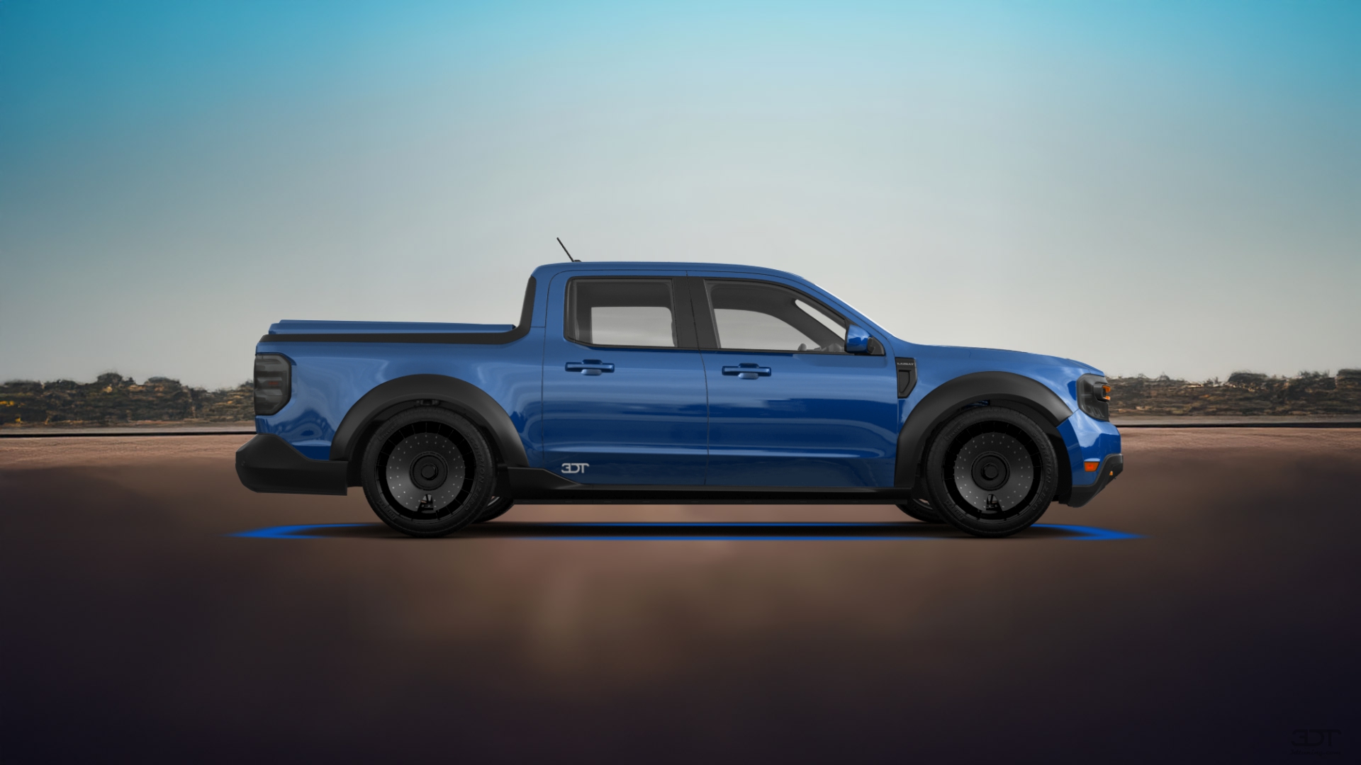 Ford Maverick 4 Door pickup truck 2022 tuning