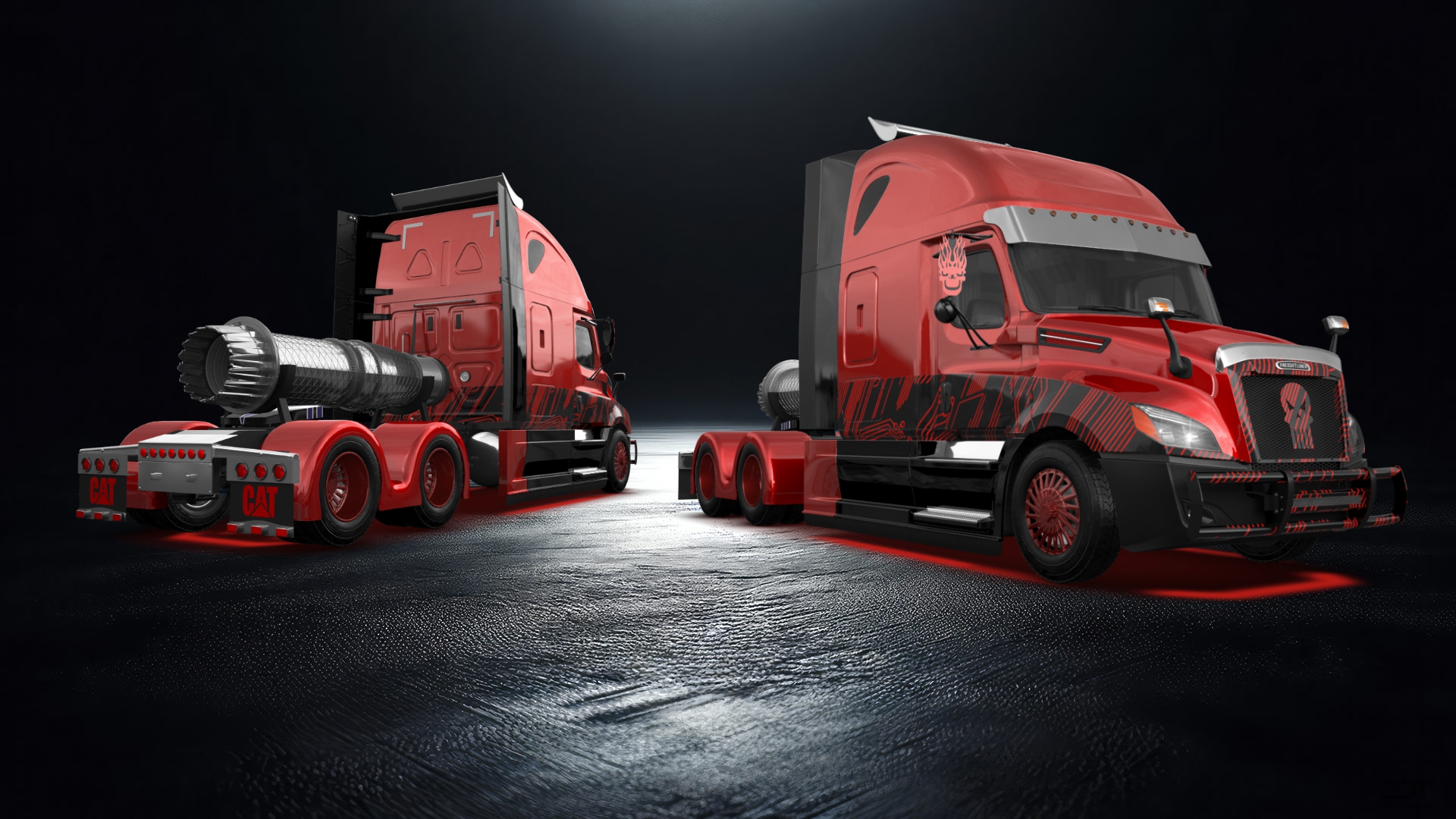 Freightliner Cascadia Sleeper Cab Truck 2018