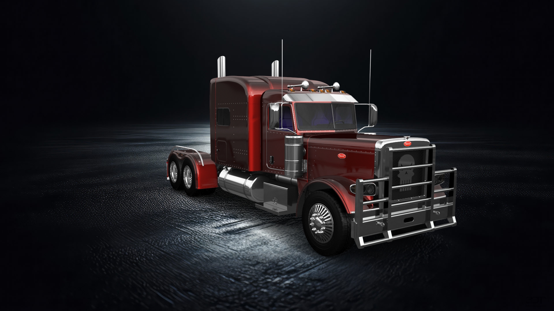 Peterbilt 389 Sleeper Cab Truck 2016 tuning