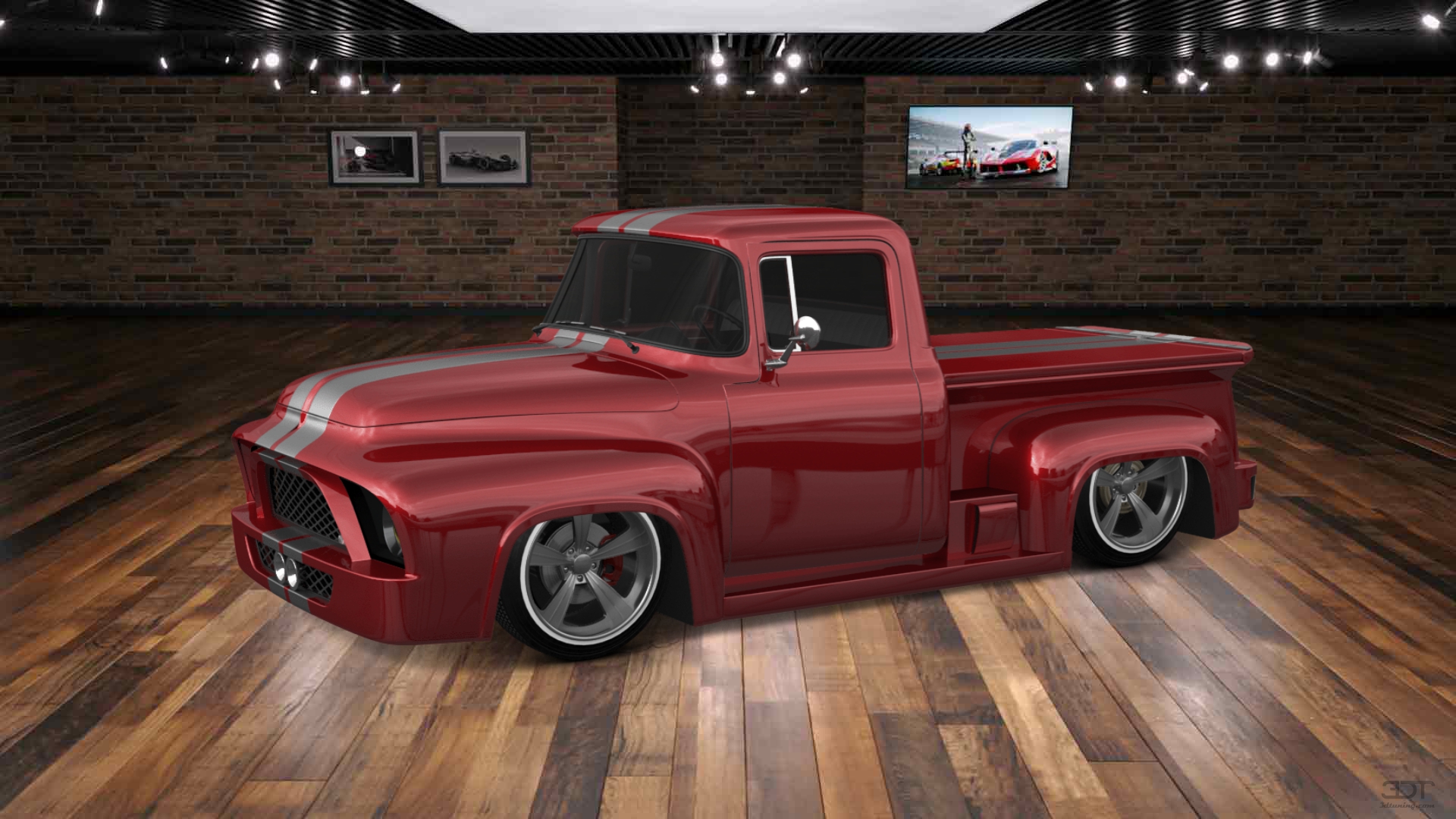 Ford F-100 2 Door truck 1956 Images