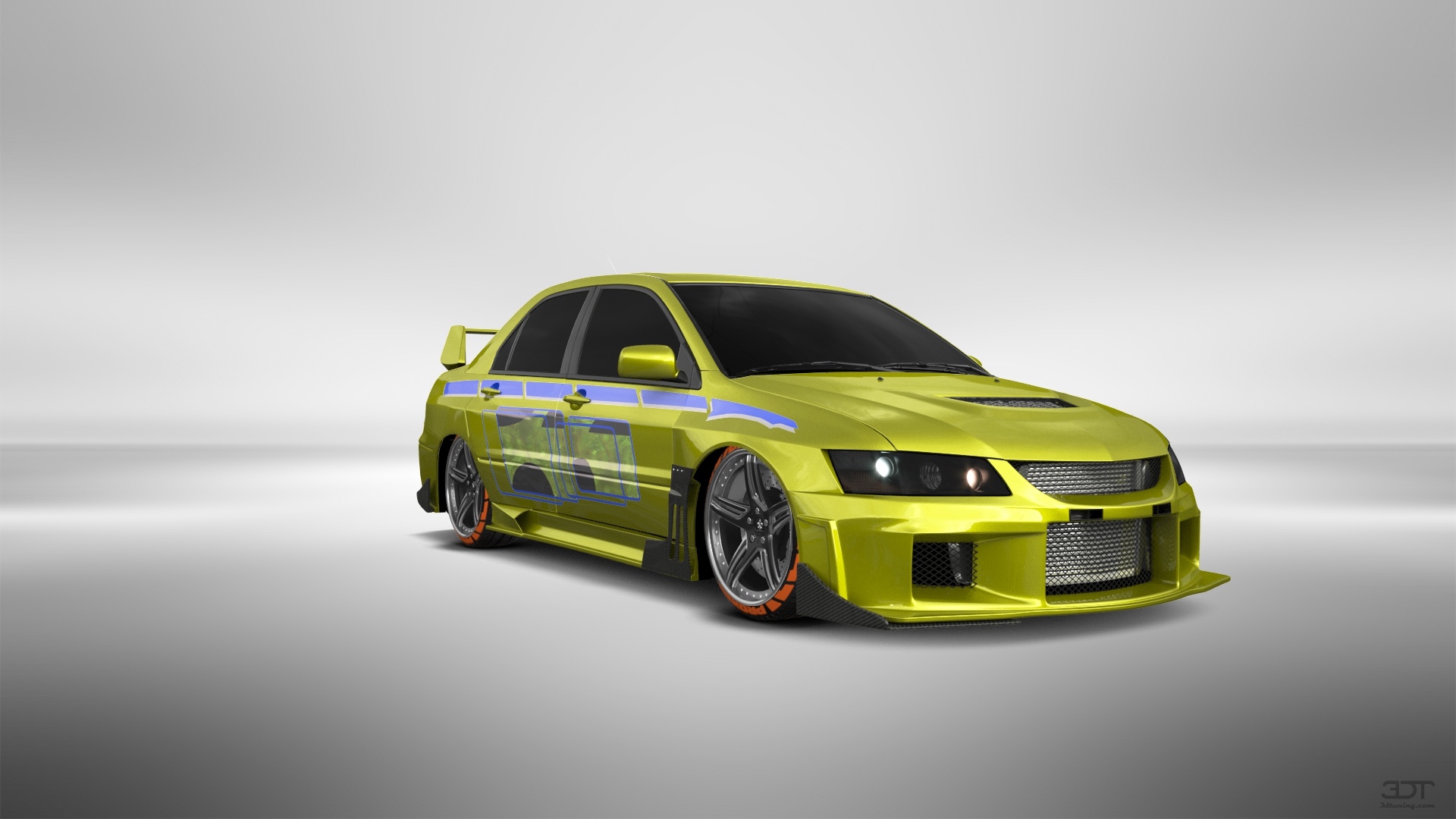 Mitsubishi Lancer Evo IX 4 Door Saloon 2005 tuning