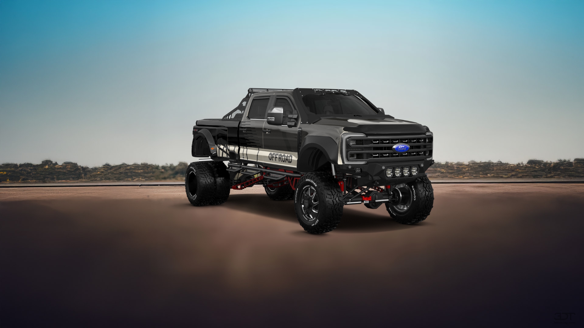 Ford F-350 DRW Crew Cab 4 Door pickup truck 2023 tuning