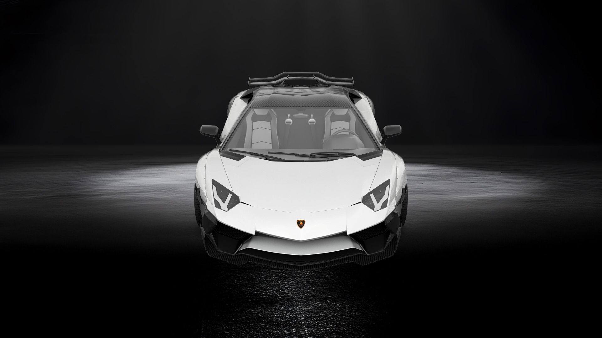 Lamborghini Aventador 2 Door Coupe 2012 tuning