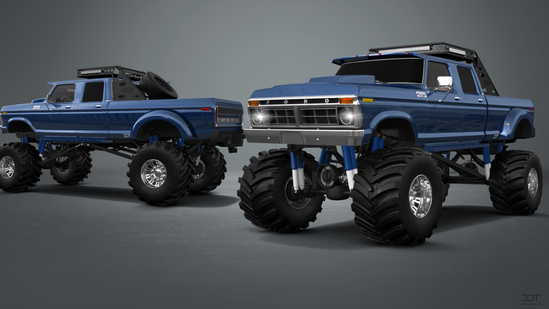 Ford F-350 Dually 4 Door pickup truck 1973