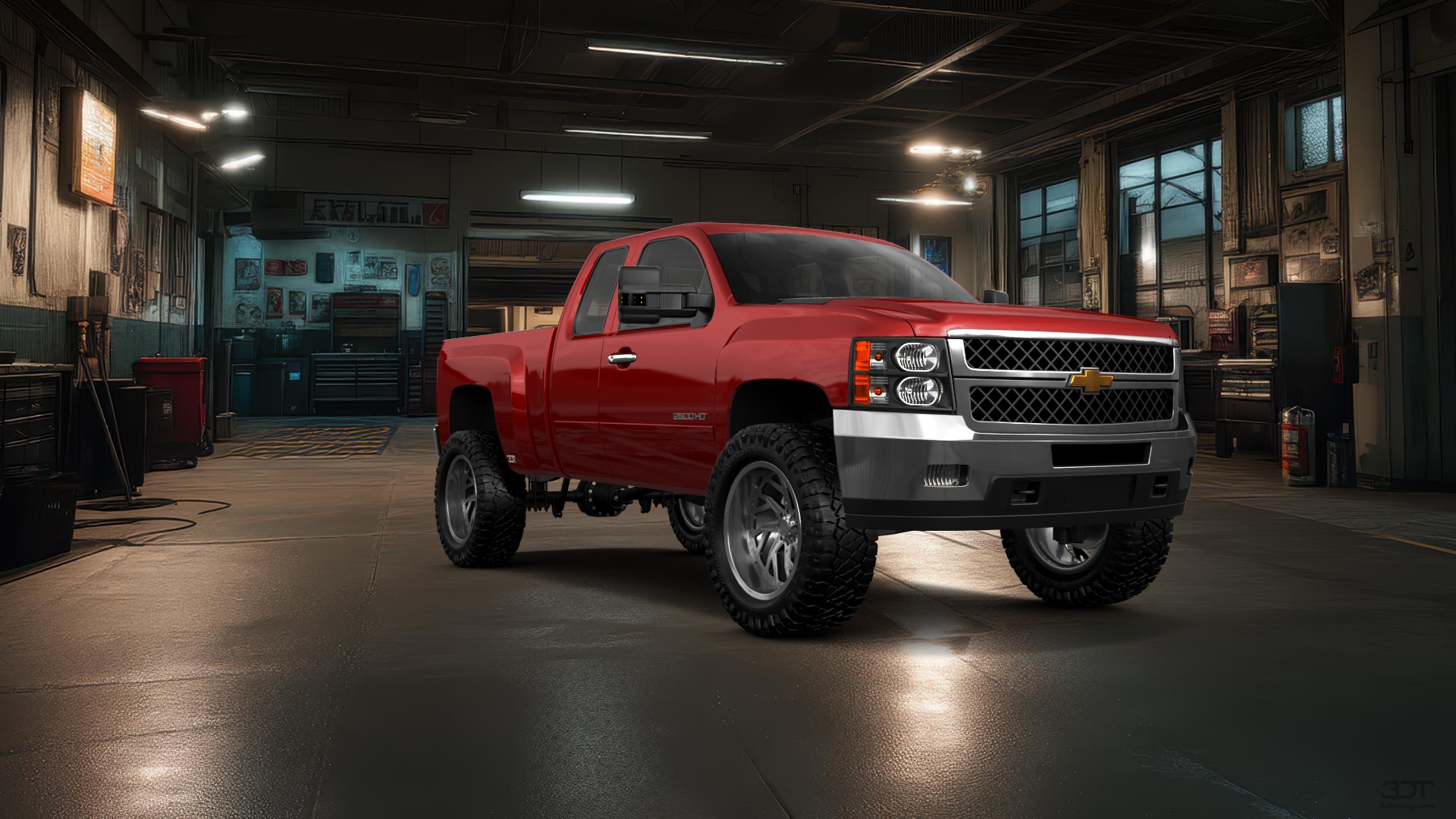 Chevrolet Silverado 2500 HD Extended Cab Pickup Truck 2007 tuning