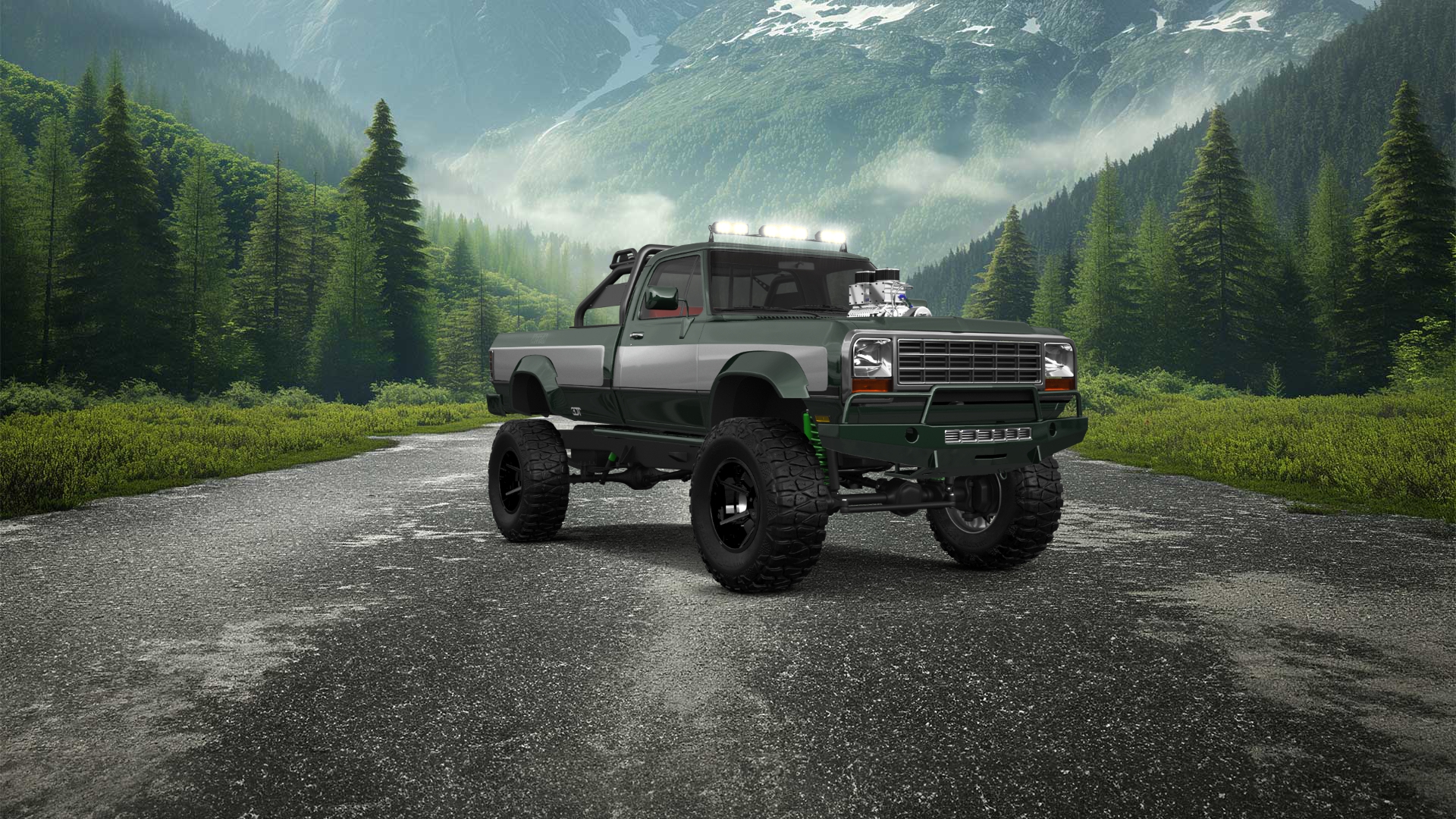 Dodge Ram 2 Door pickup truck 1991