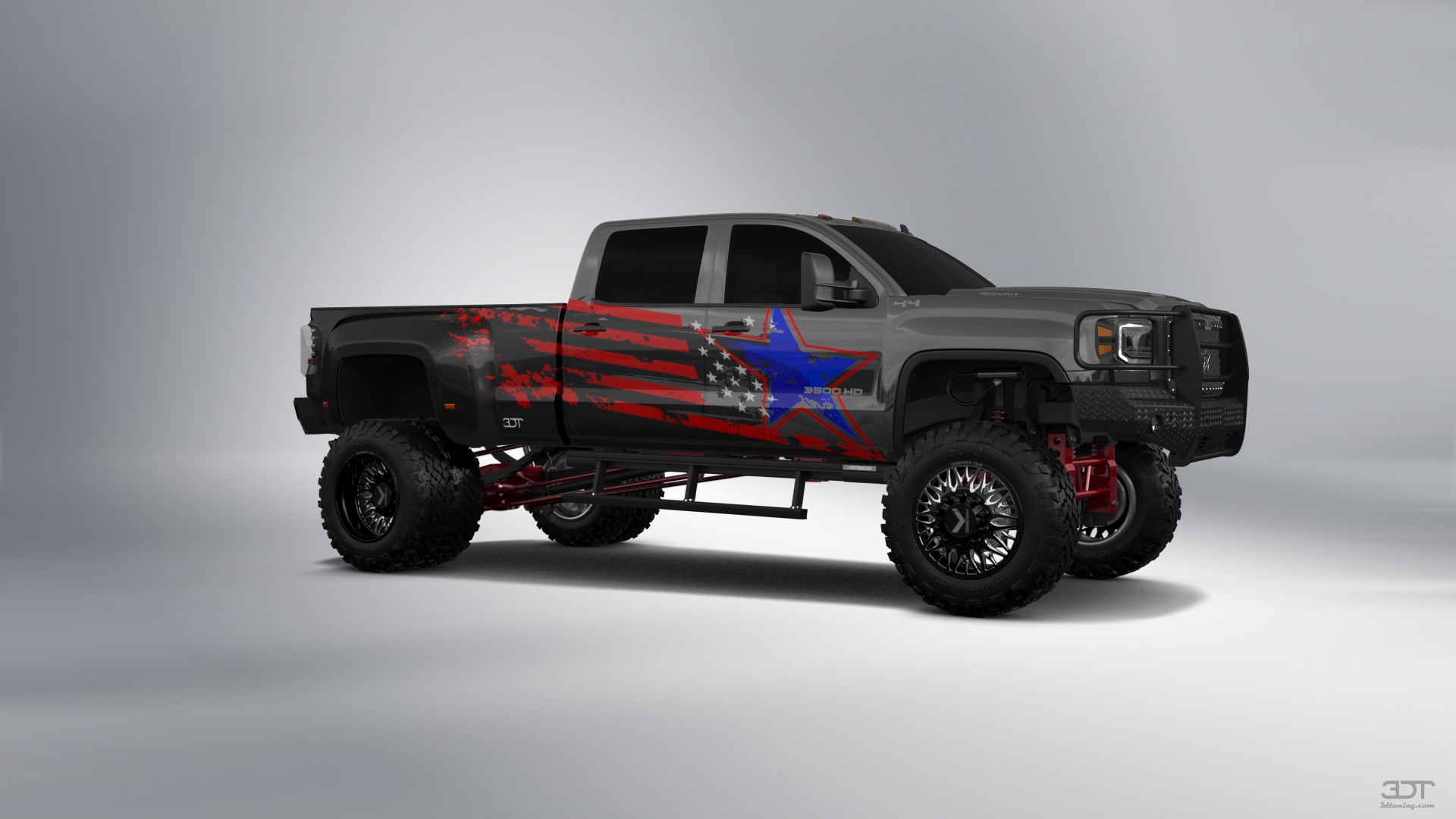 GMC Sierra 3500 HD Crew Cab 4 Door pickup truck 2015 tuning