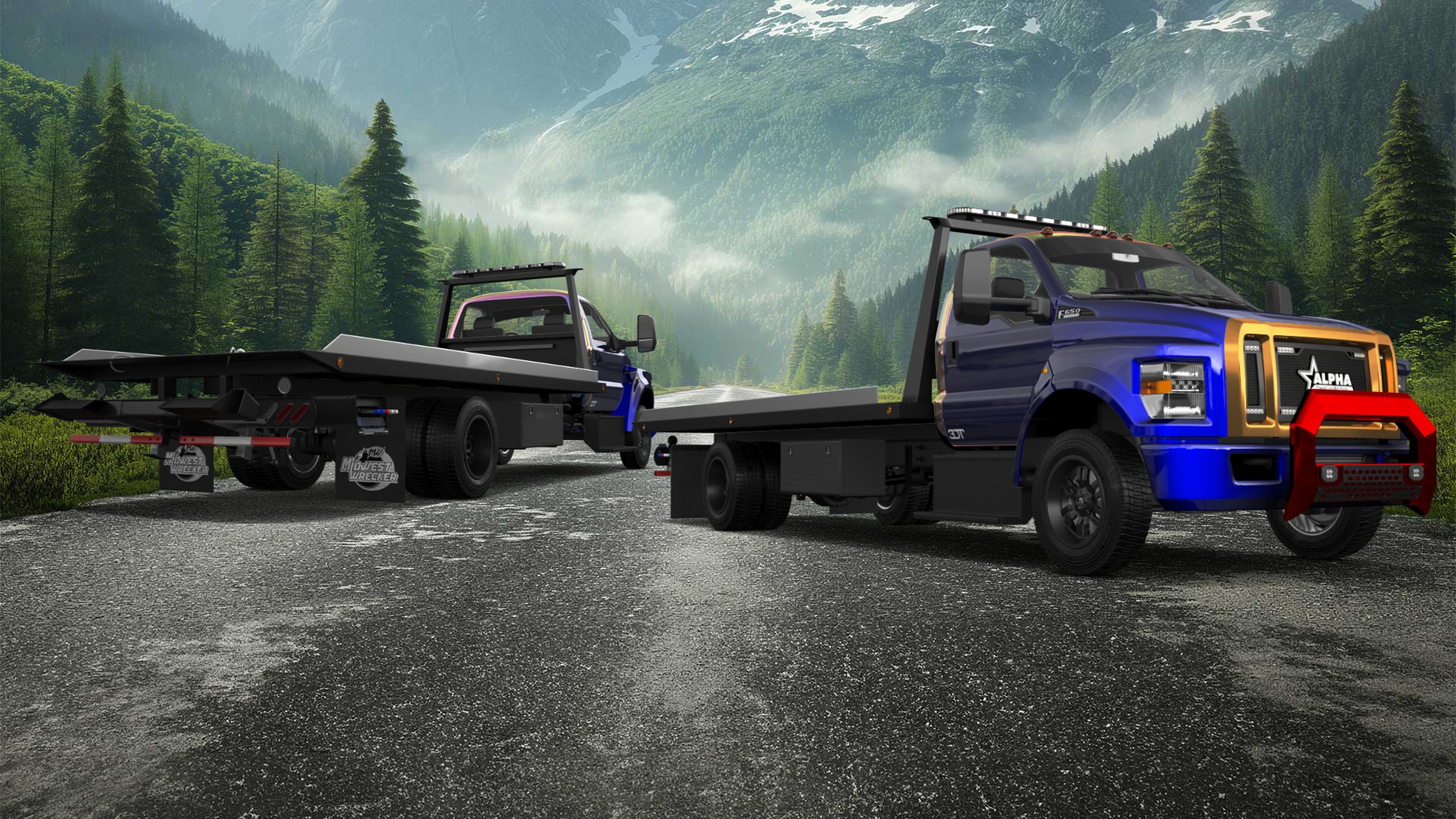 Ford F-650 Tow Truck Pickup 2016