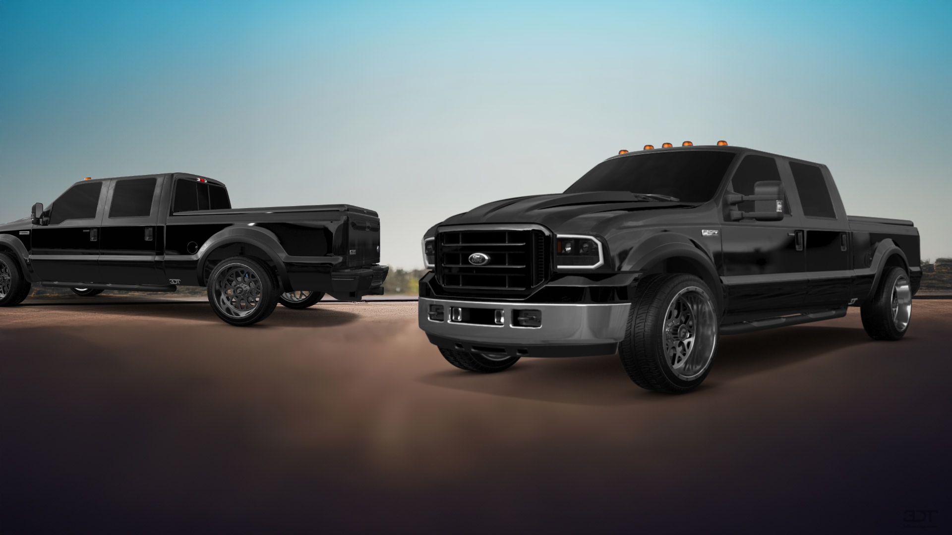 Ford F-250 Crew Cab 4 Door pickup truck 1999 tuning