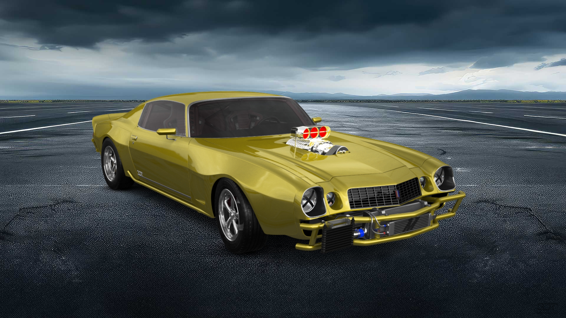 Chevrolet Camaro 2 Door Coupe 1974 tuning