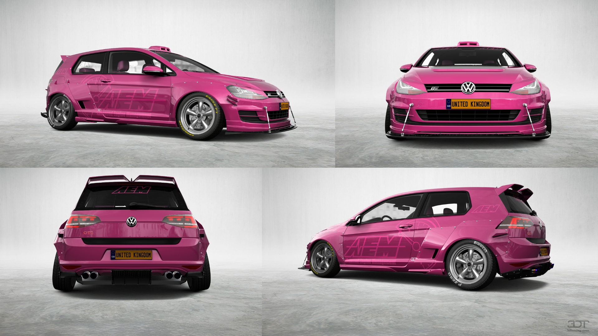 Volkswagen Golf 7 3 Door Hatchback 2013 tuning