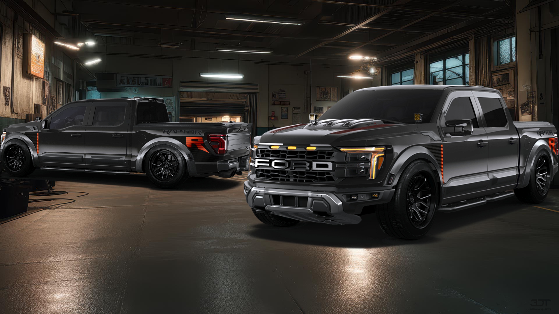 Ford F-150 Raptor 4 Door pickup truck 2024 tuning