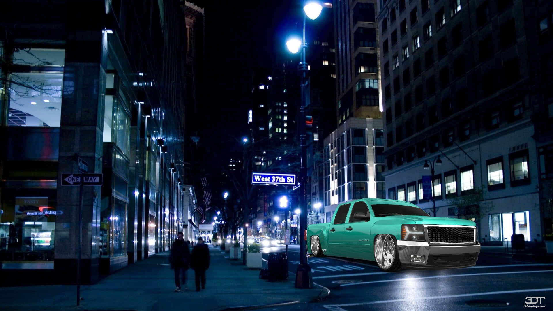 Chevrolet Silverado 1500 Crew Cab 4 Door pickup truck 2007