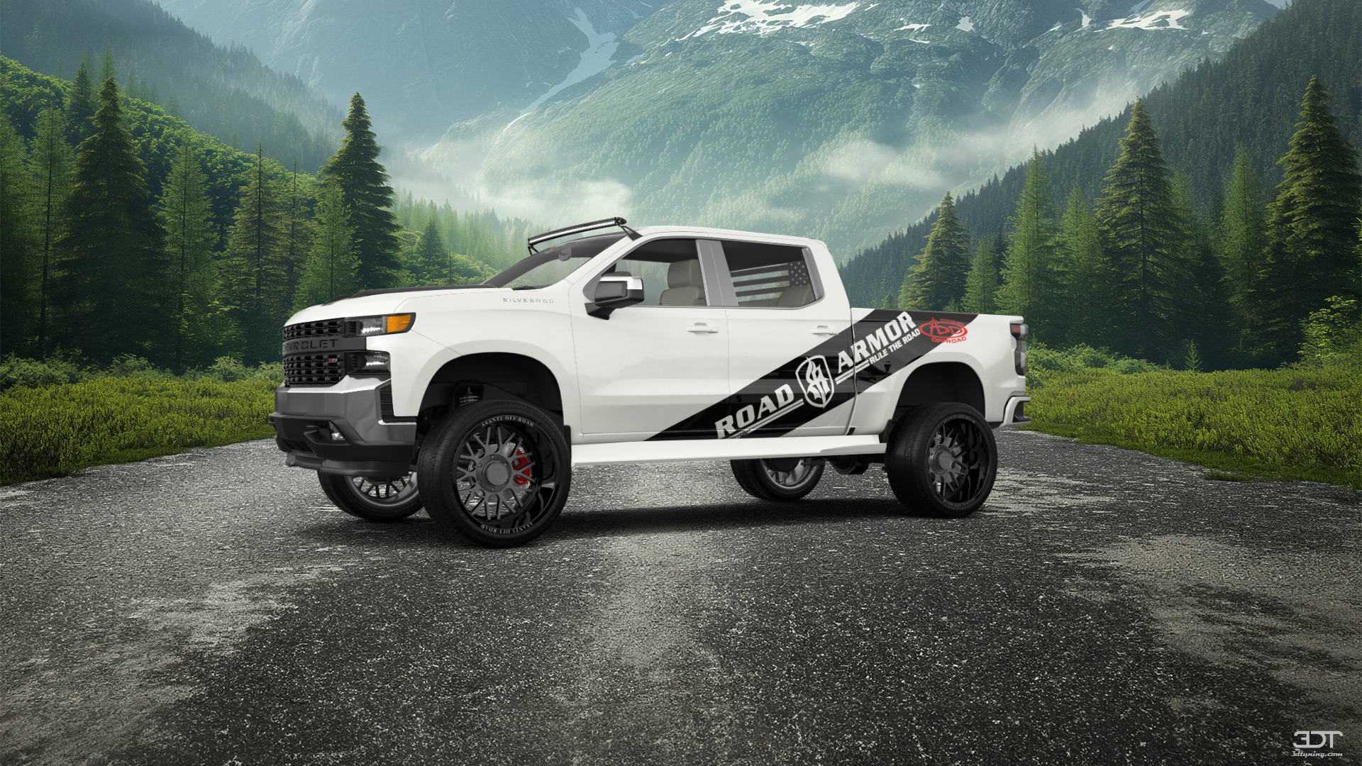Chevrolet Silverado 1500 4 Door pickup truck 2019 tuning