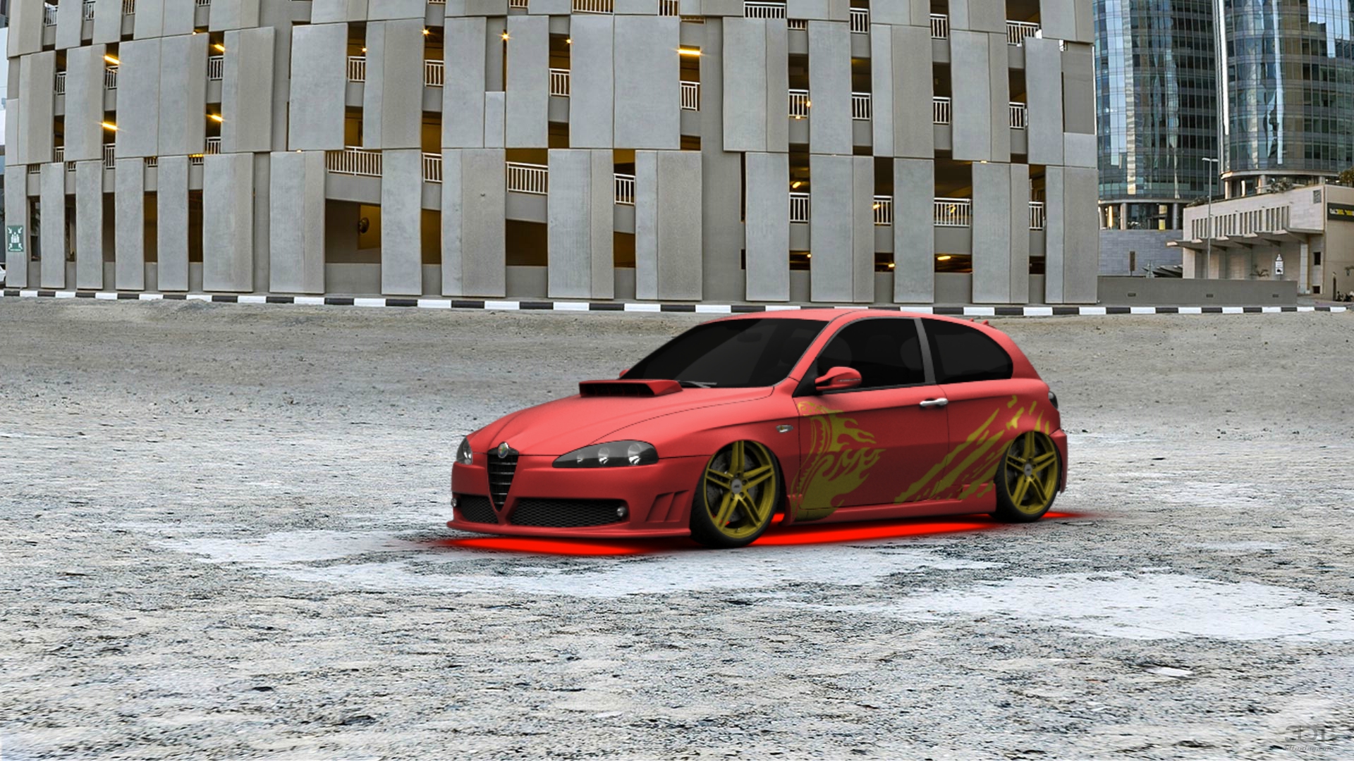 Alfa Romeo 147 3 Door Hatchback 2009 tuning