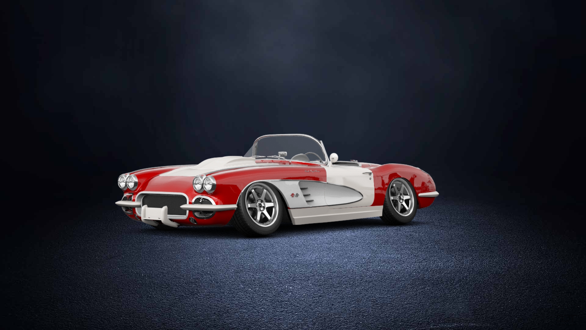 Chevrolet Corvette Convertible Coupe 1958 tuning