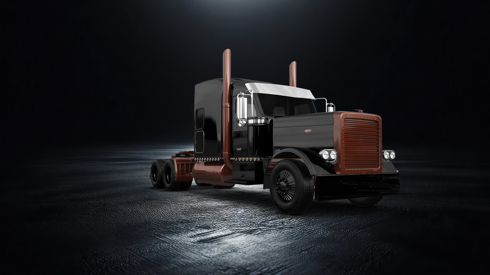 Peterbilt 589 Sleeper Cab Truck 2024 tuning