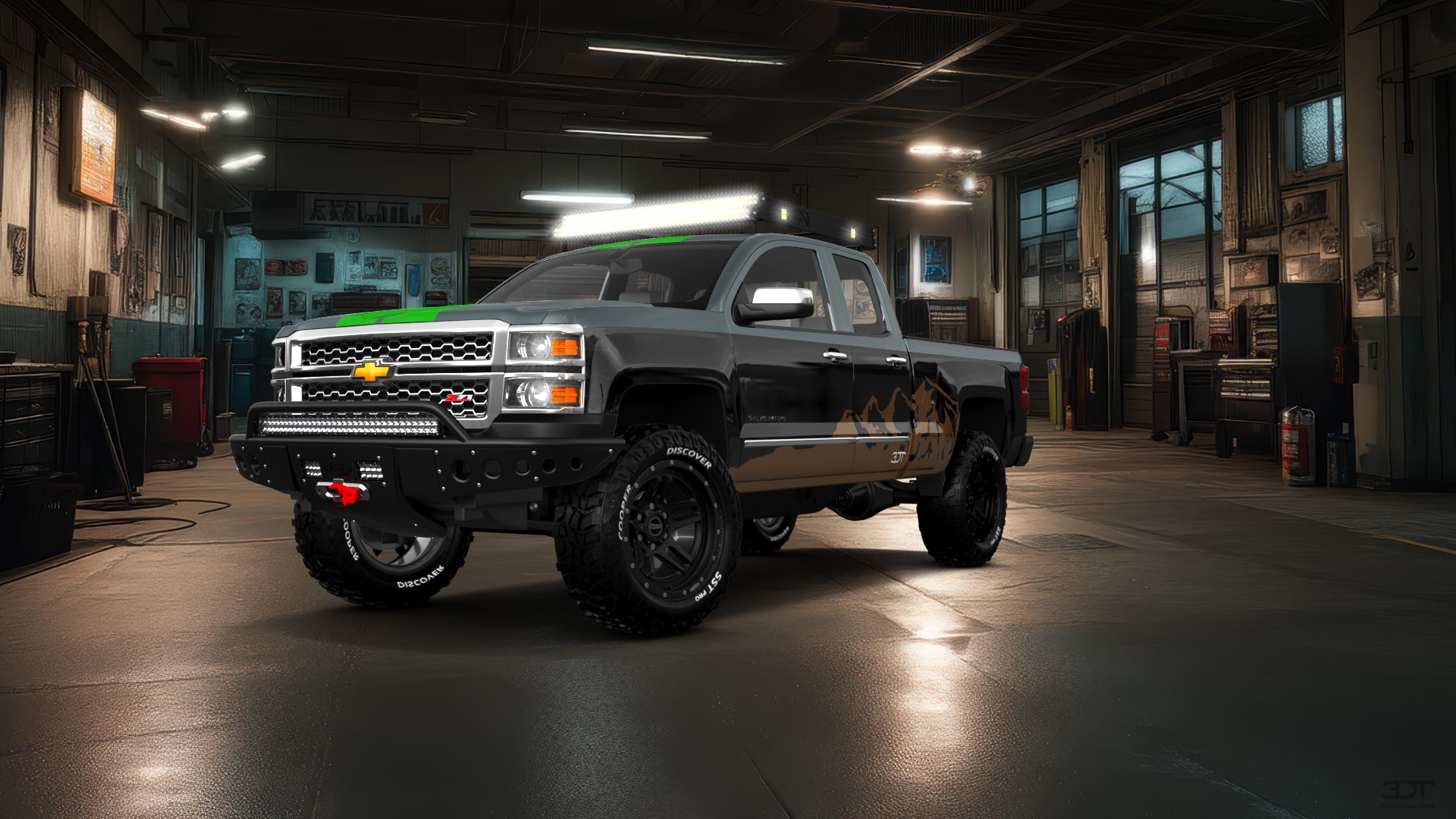Chevrolet Silverado 1500 6.5 ft box 4 Door pickup truck 2014 tuning