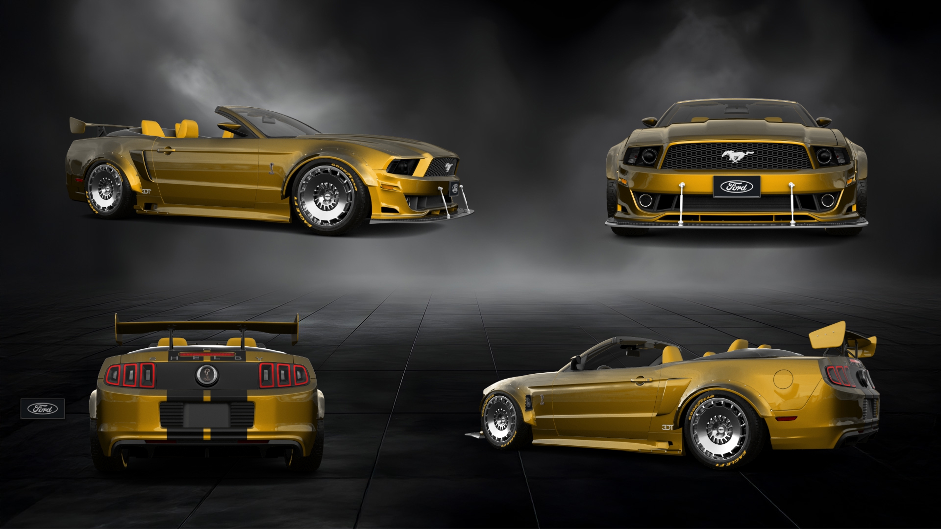 Ford Mustang 2 Door Convertible 2012 tuning