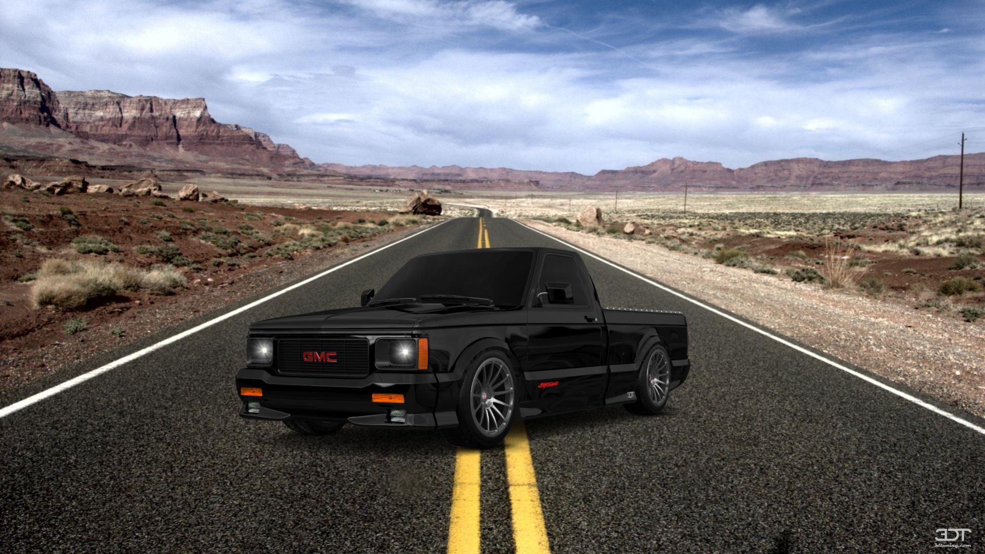 GMC Syclone 2 Door pickup truck 1991 tuning