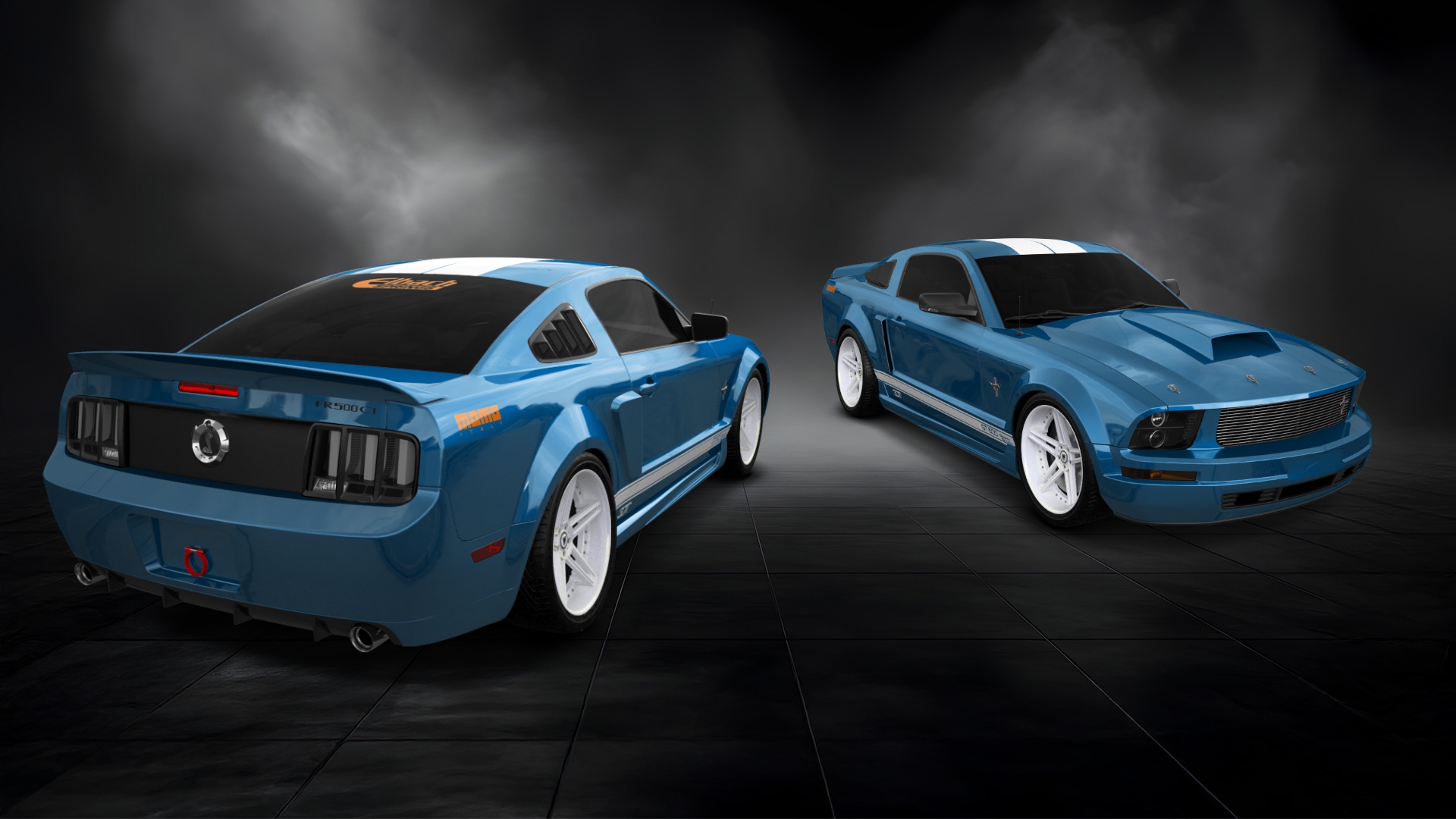 Ford Mustang 2 Door Coupe 2006 tuning