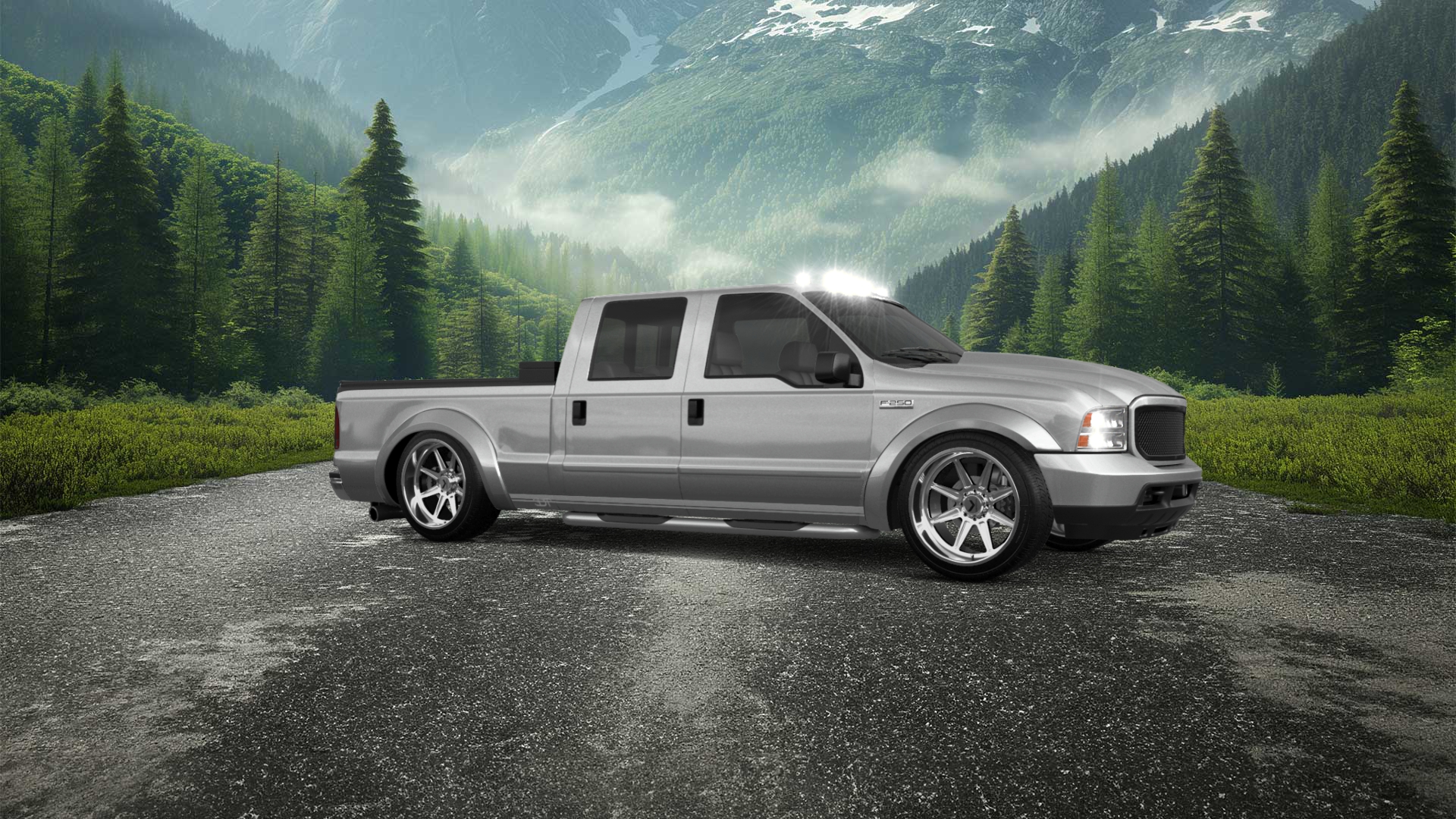 Ford F-250 Crew Cab 4 Door pickup truck 1999