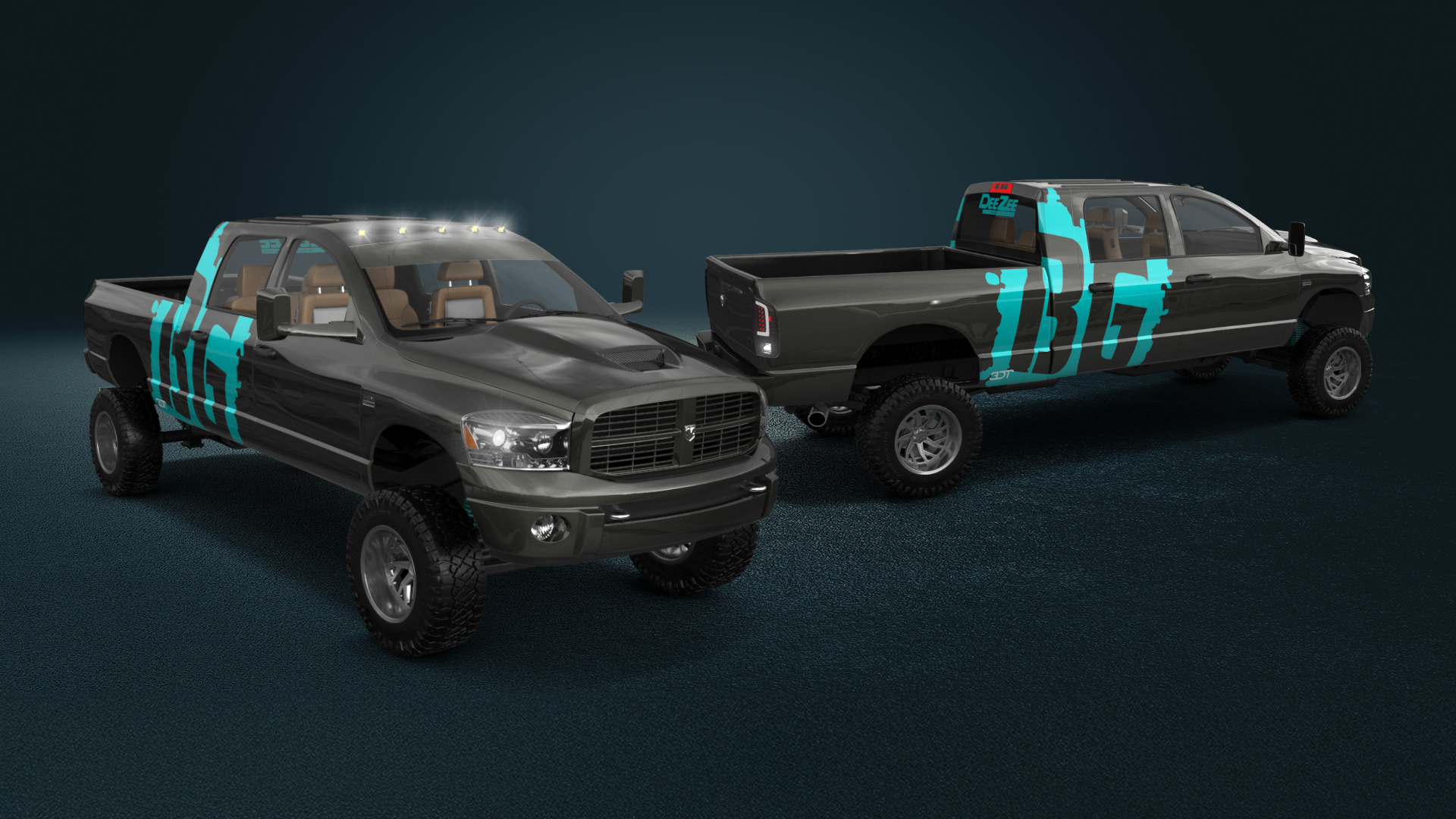 Dodge Ram 2500 4 Door pickup truck 2007