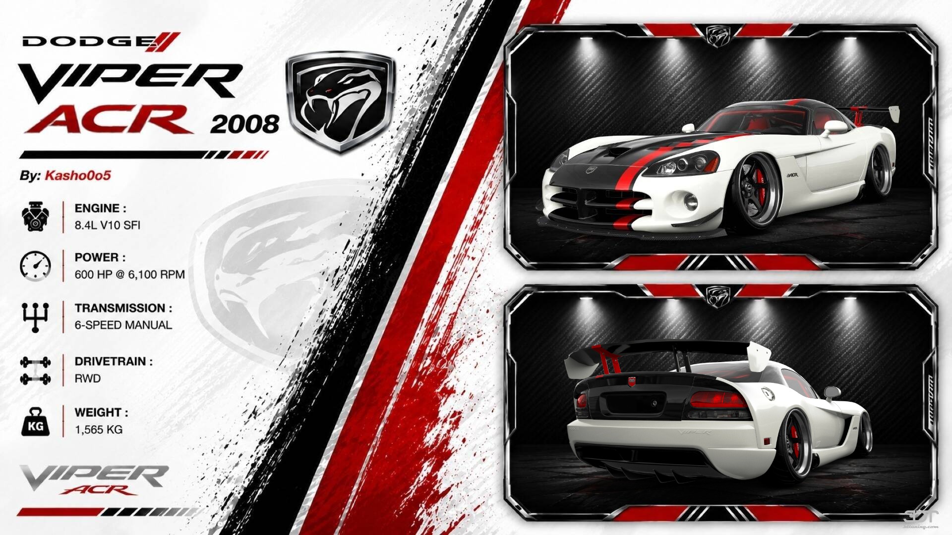 Dodge Viper 2 Door Coupe 2008 Images