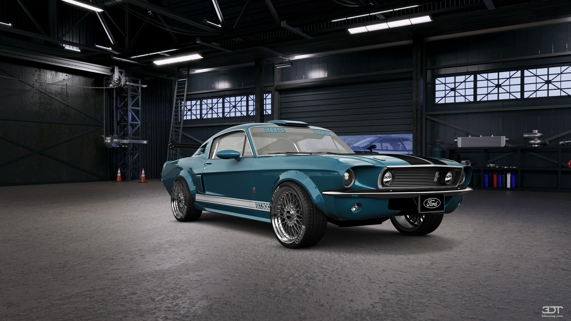 Mustang GT500 2 Door Coupe 1968