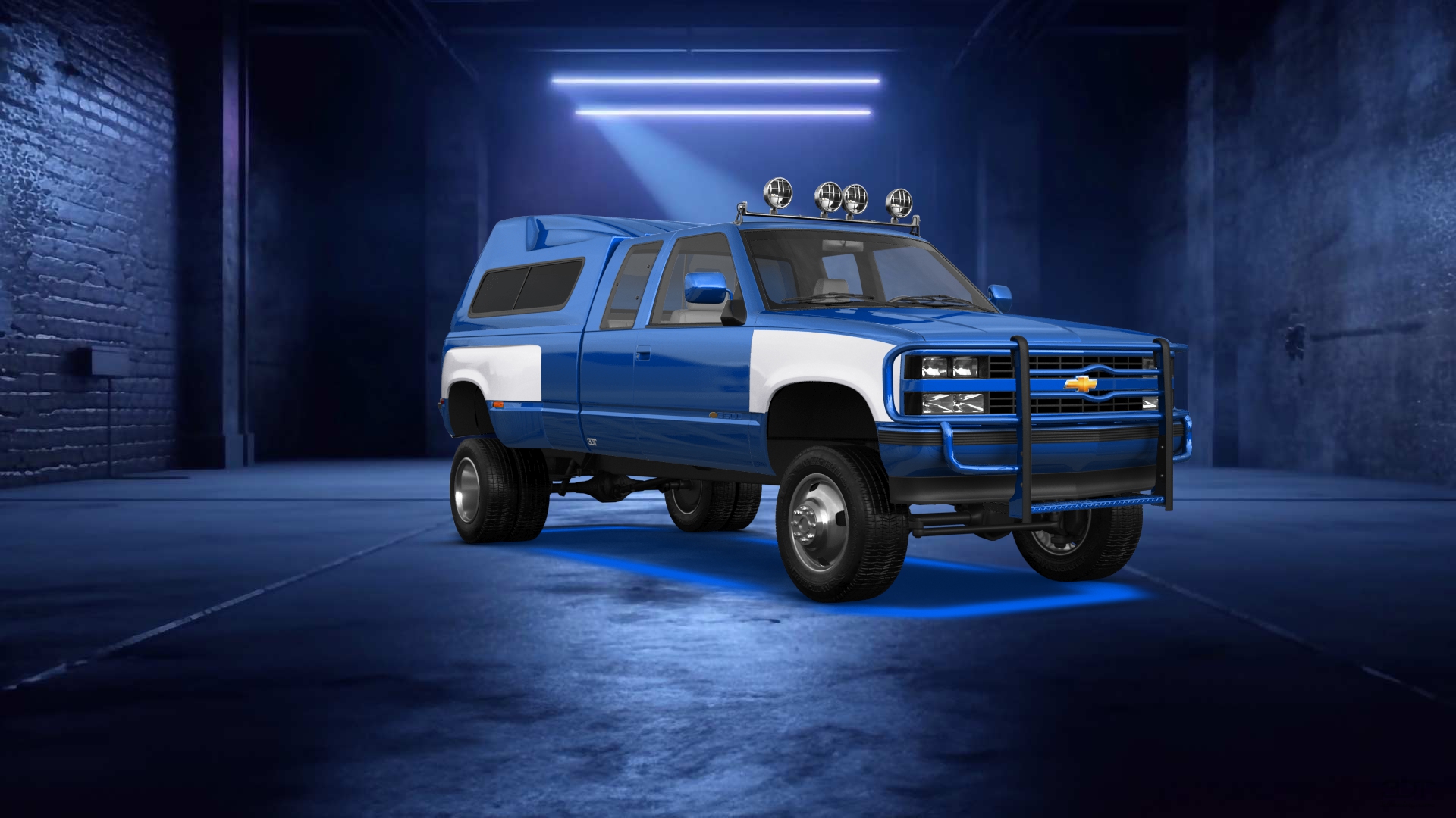 Chevrolet K3500 Extended Cab Pickup Truck 1988