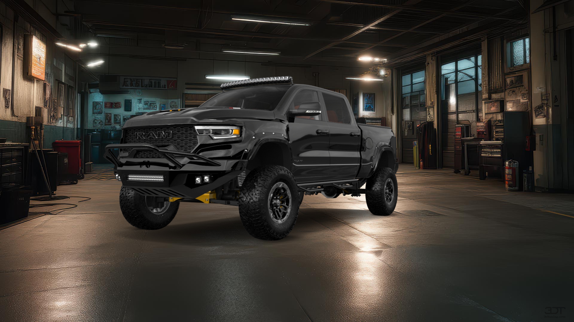 Dodge Ram 1500 TRX 4 Door pickup truck 2021 Images