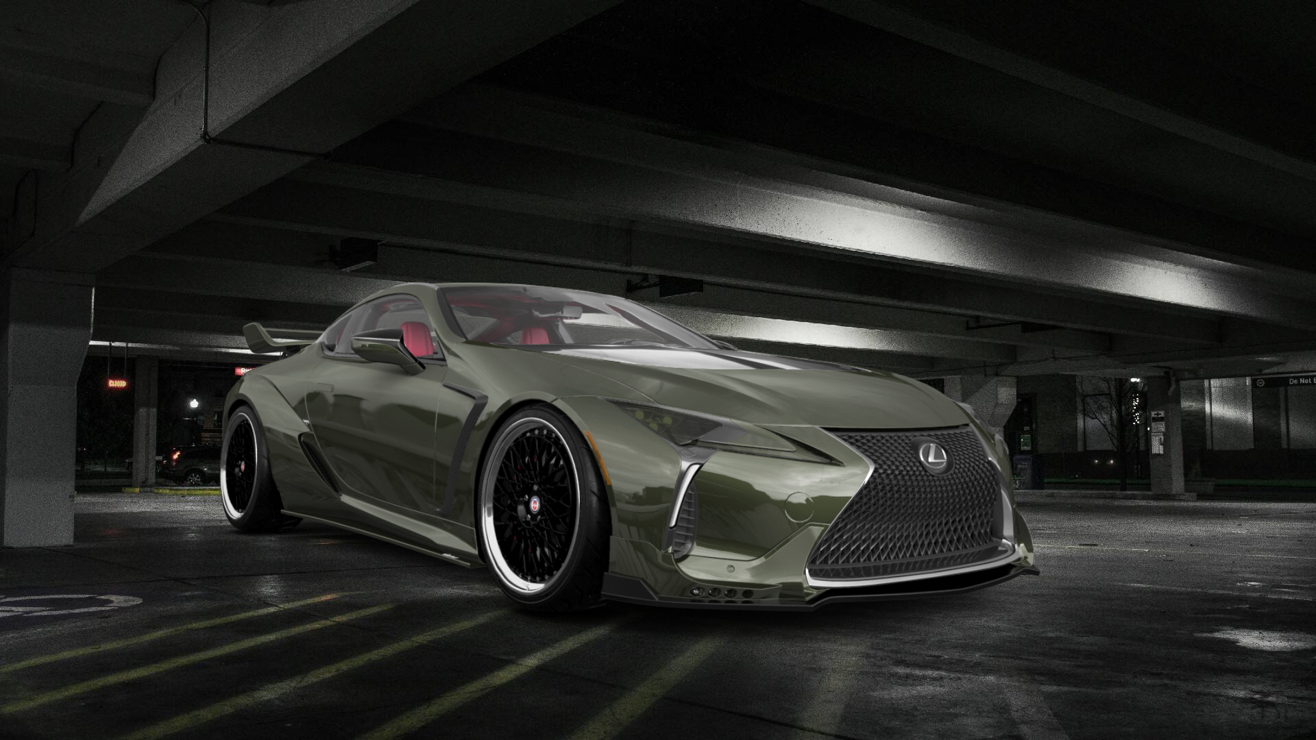 Lexus LC500 2 door fastback coupe 2017